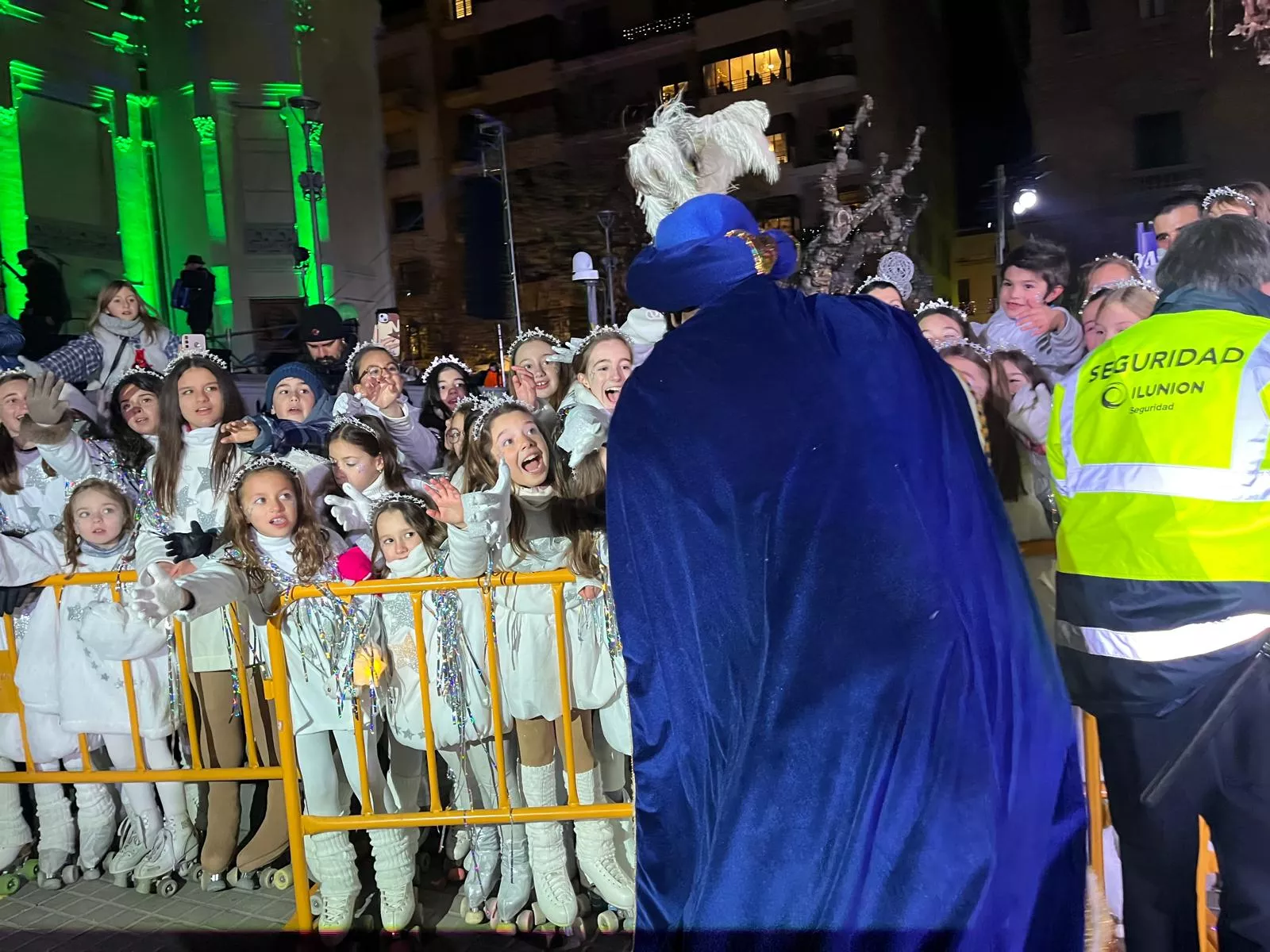Cabalgata de los Reyes Magos en Huesca. Foto Myriam Martínez