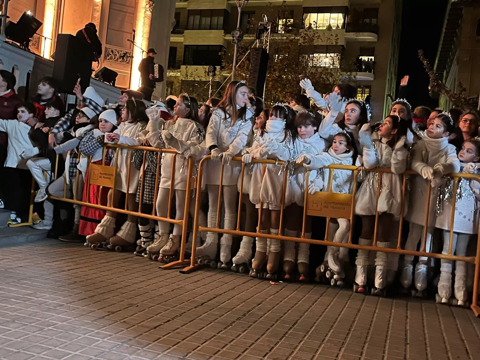 Cabalgata de los Reyes Magos en Huesca. Foto Myriam Martínez