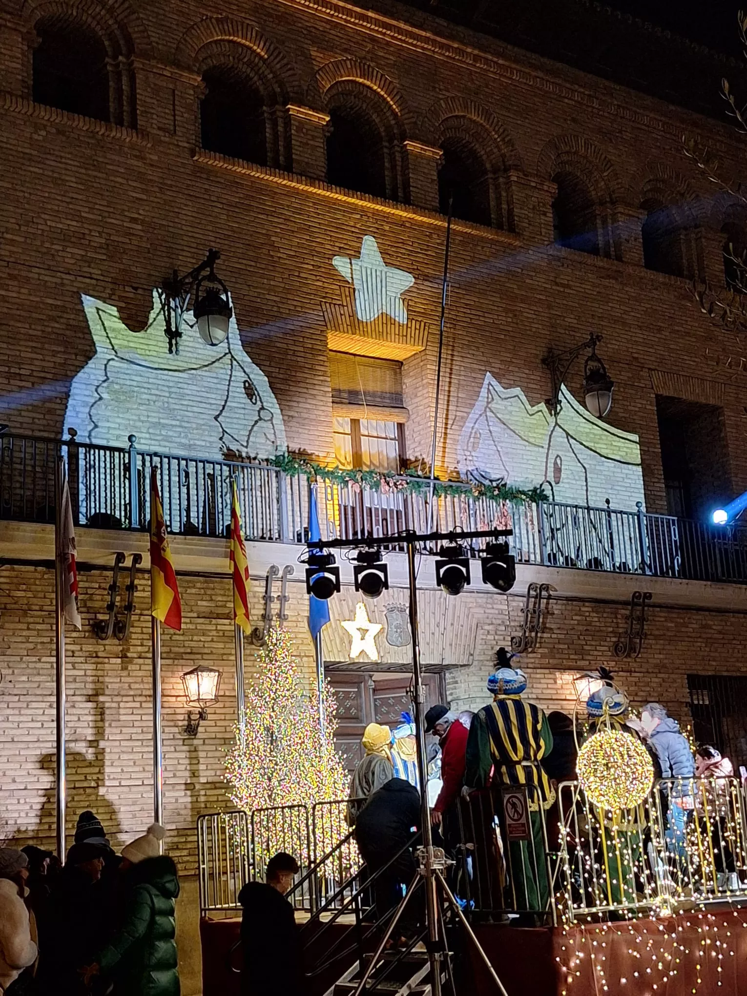 Cabalgata de Reyes Magos en Barbastro