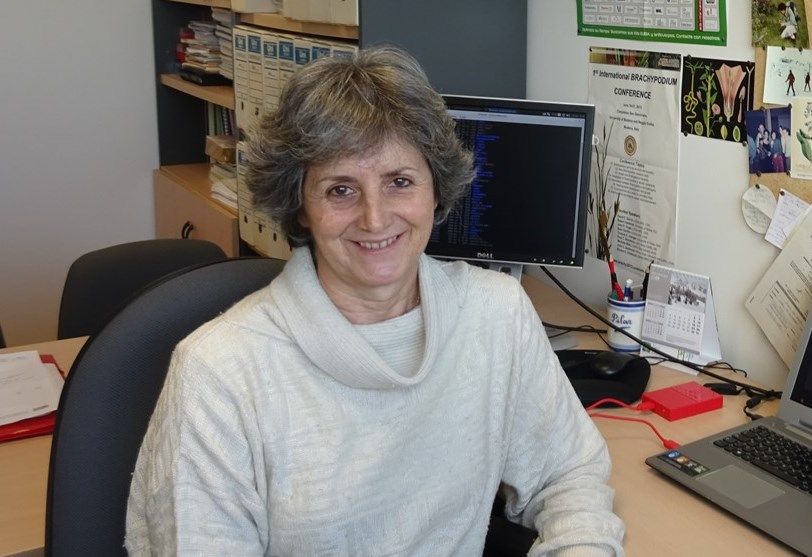 La catedrática, Pilar Catalán.