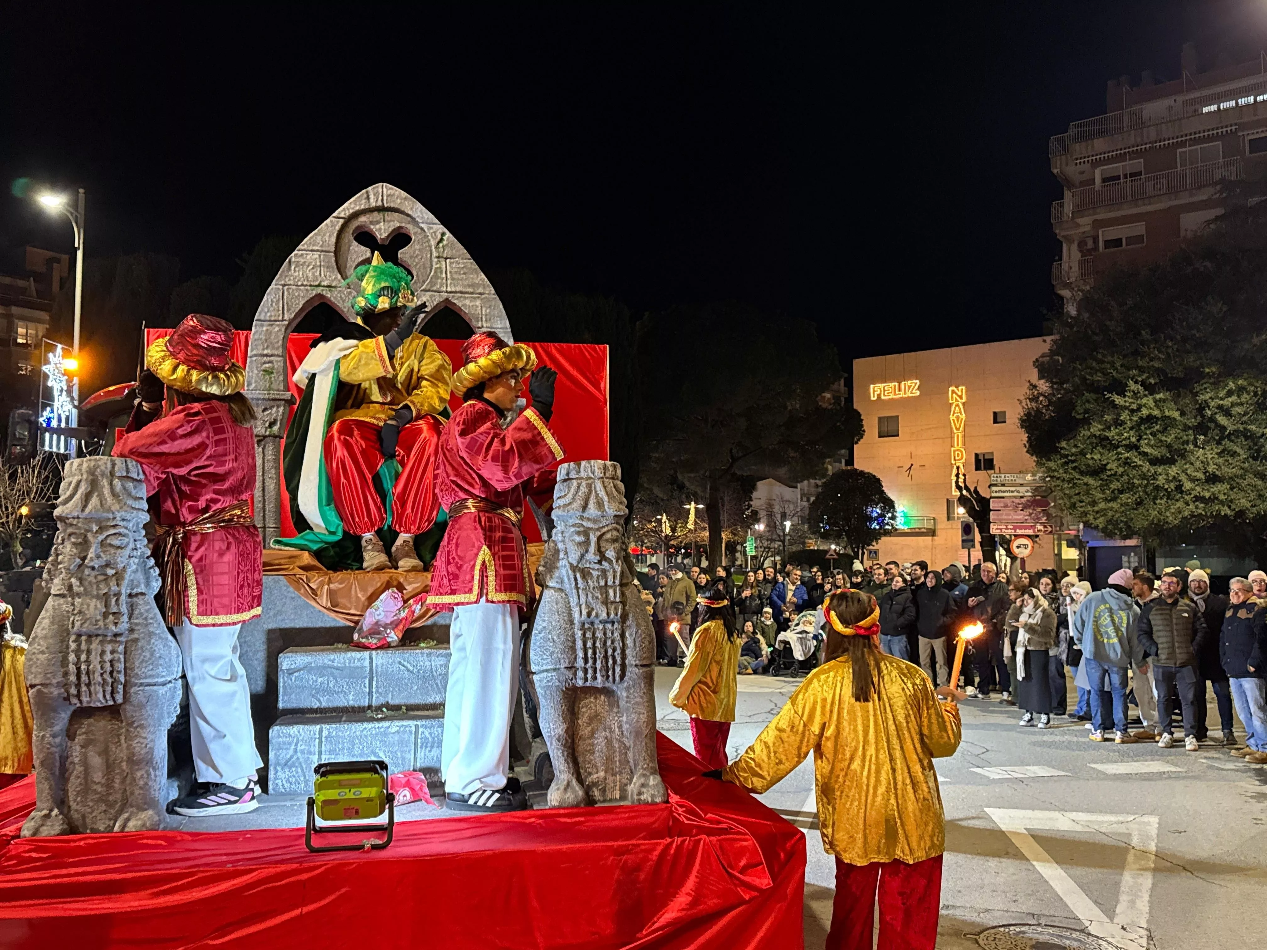  Cabalgata de Reyes en Binéfar
