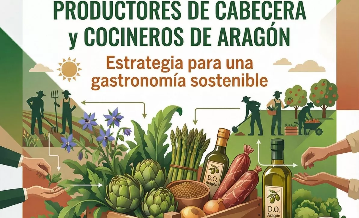 Convocatoria para el 8 de enero de roductores y cocineros para una gastronomía sostenible