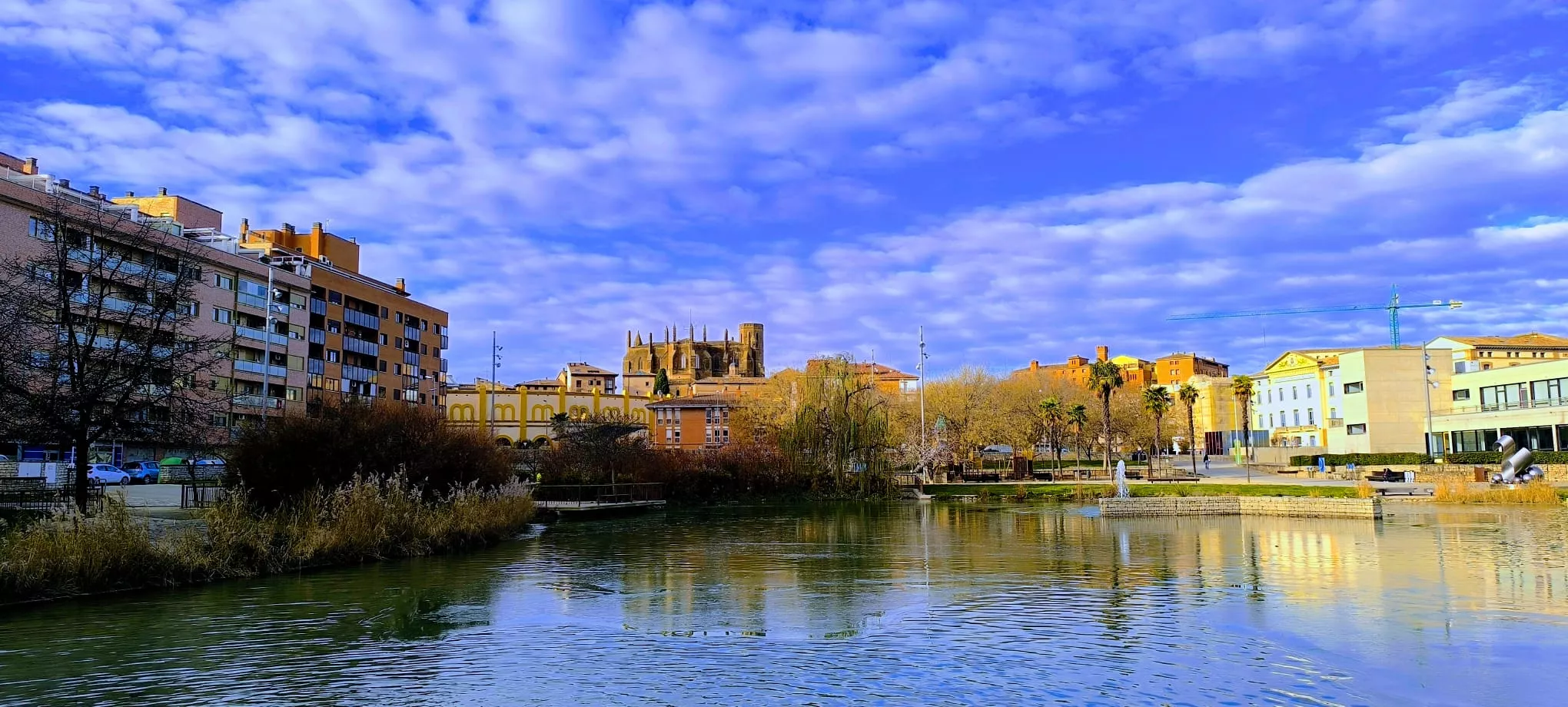 Huesca ha registrado temperaturas de hasta 5 grados bajo cero. Foto Joaquín Santafé