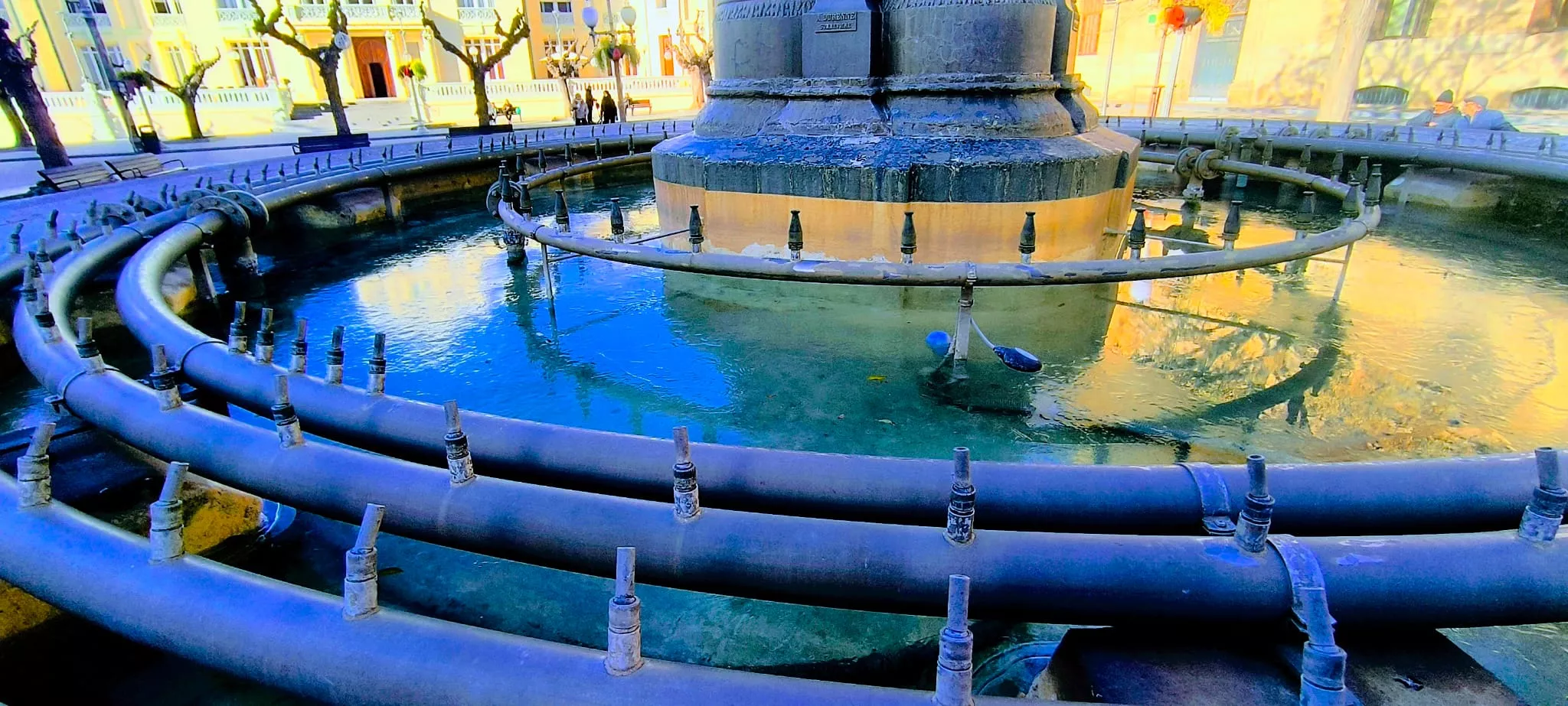Huesca ha registrado temperaturas de hasta 5 grados bajo cero. Foto Joaquín Santafé