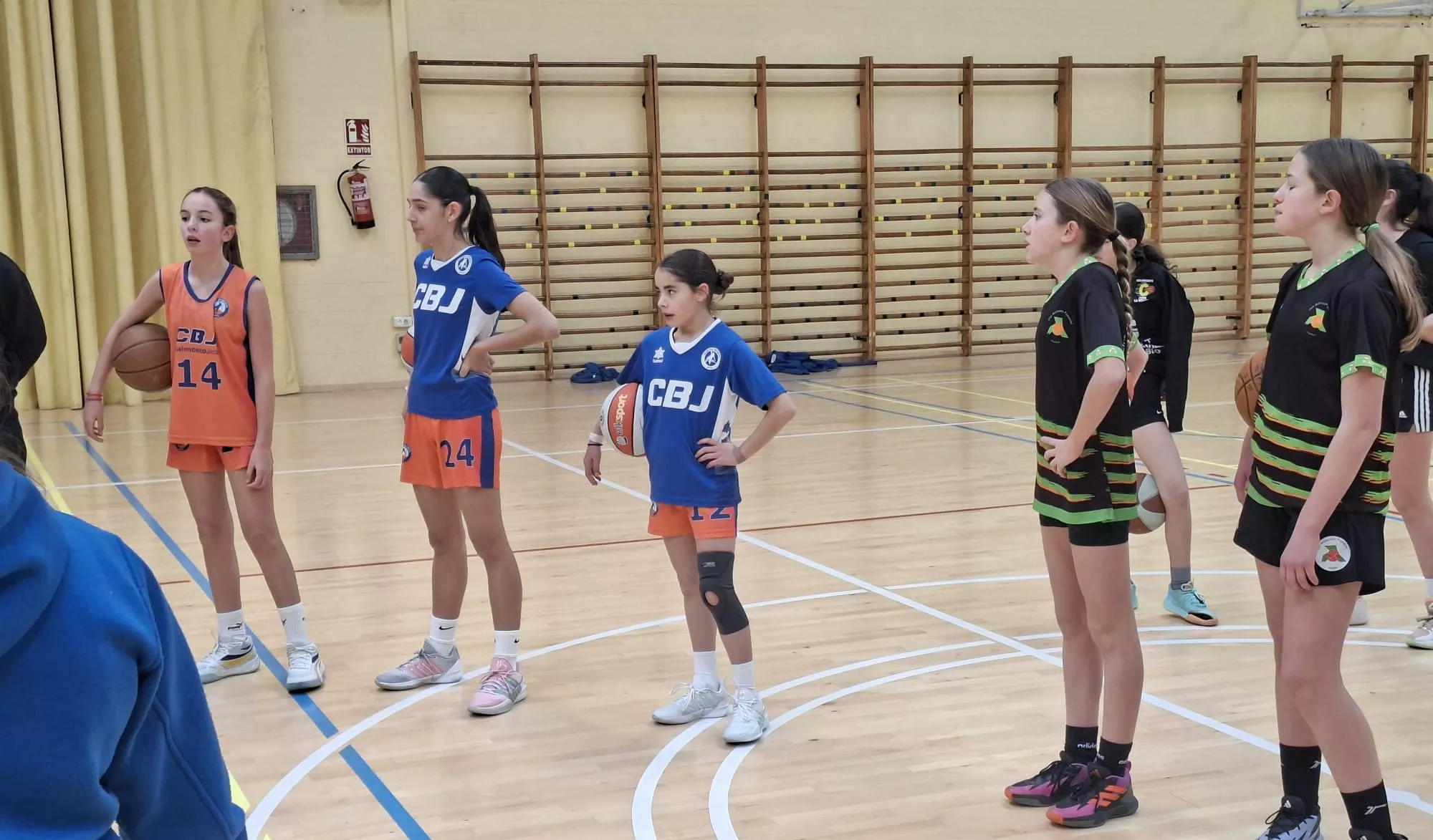 Jornada para configurar las selecciones de Huesca con 150 jugadores de baloncesto