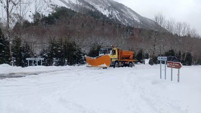 Limpieza de carreteras.