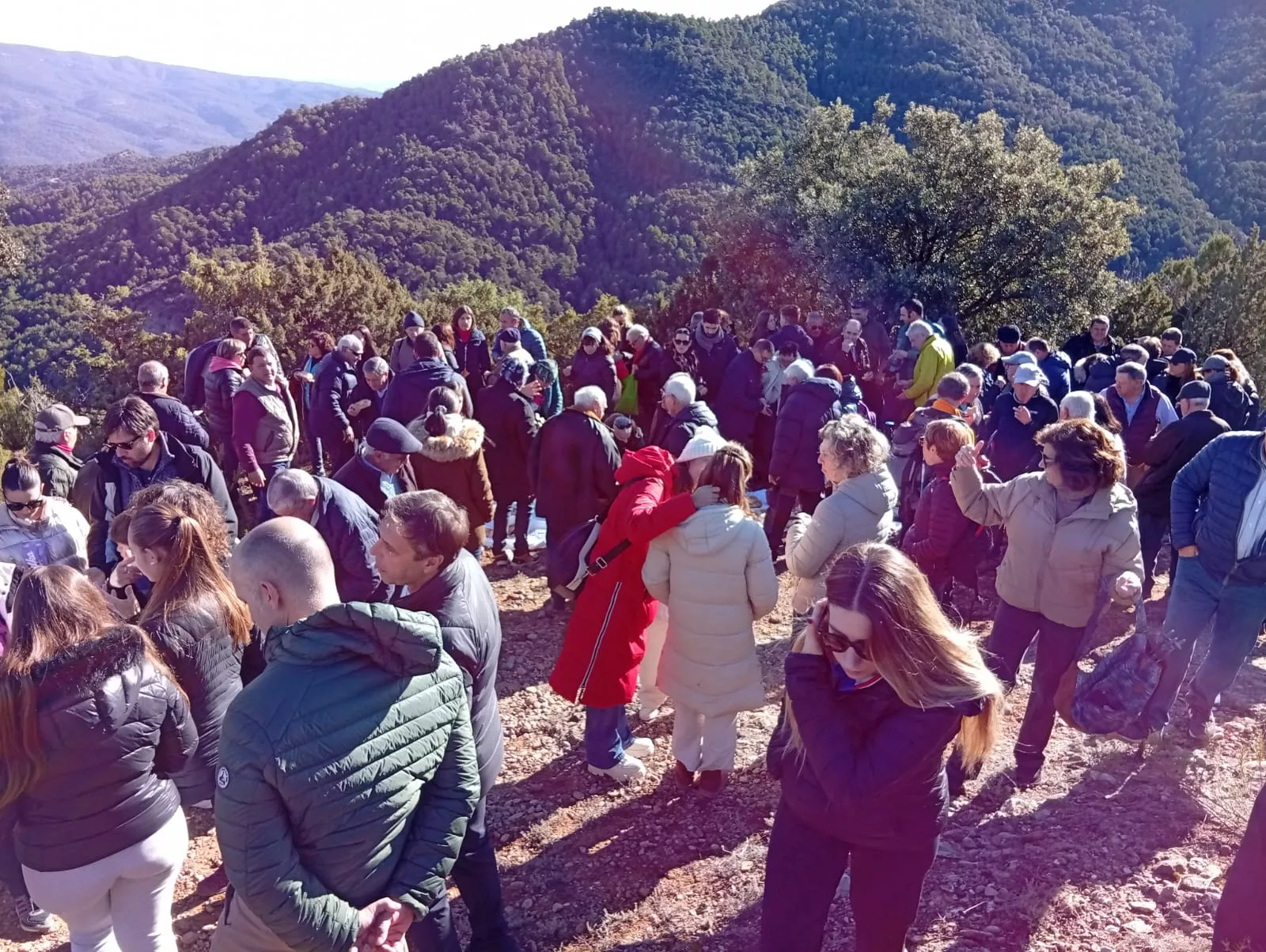 Tradición de los langostos de Abizanda. Fotos Ismael Ferrer