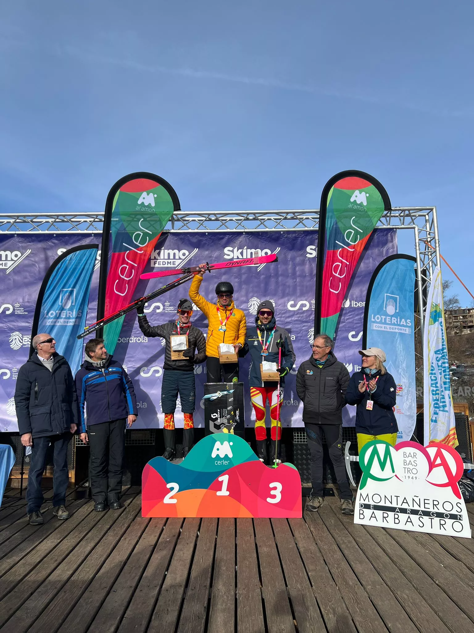 Imágenes de la Copa España Skimo Vertical Cerler 2026