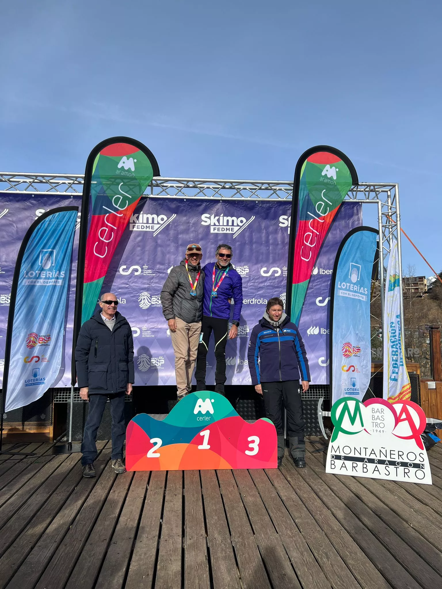 Imágenes de la Copa España Skimo Vertical Cerler 2026