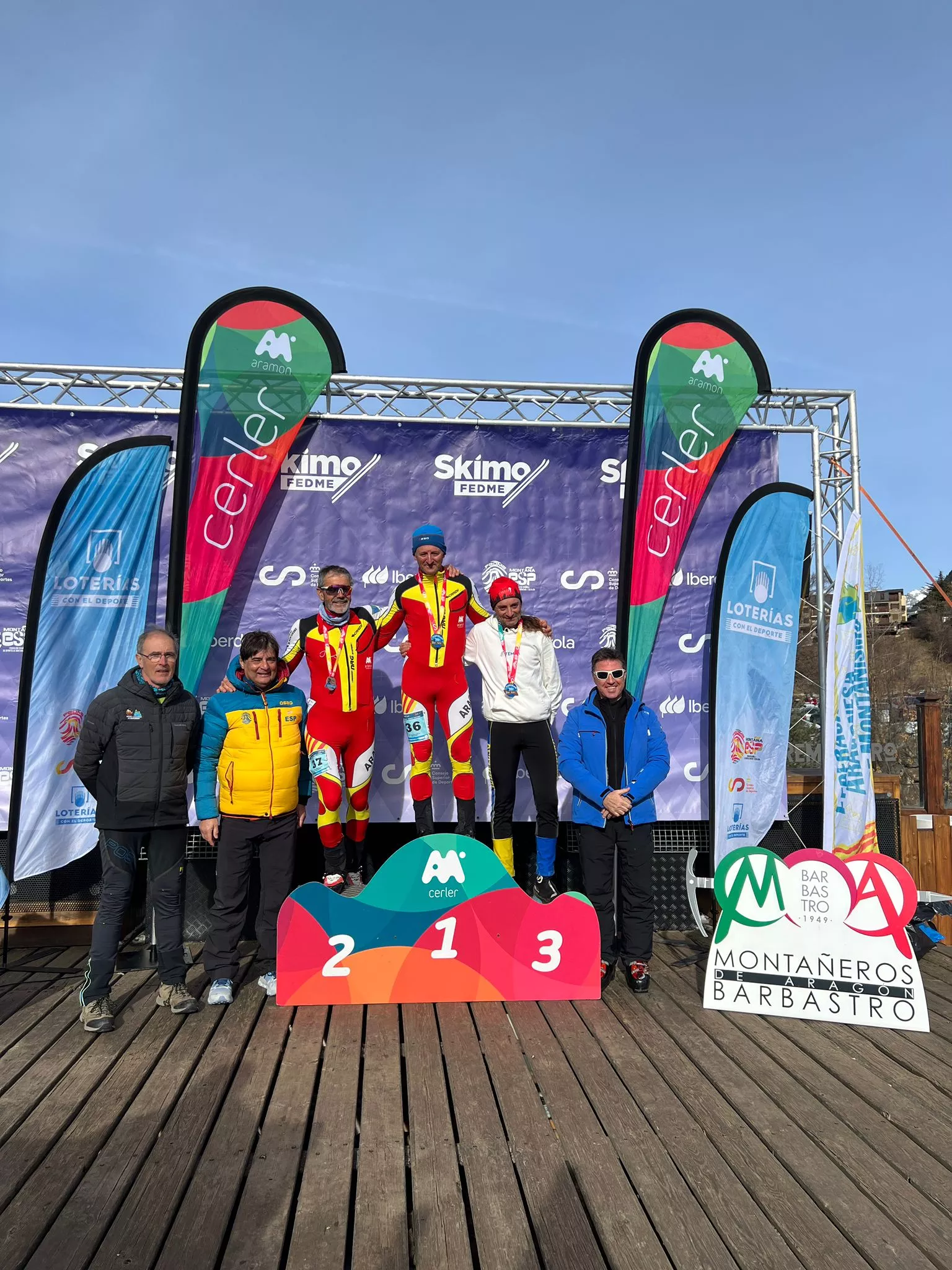 Imágenes de la Copa España Skimo Vertical Cerler 2026