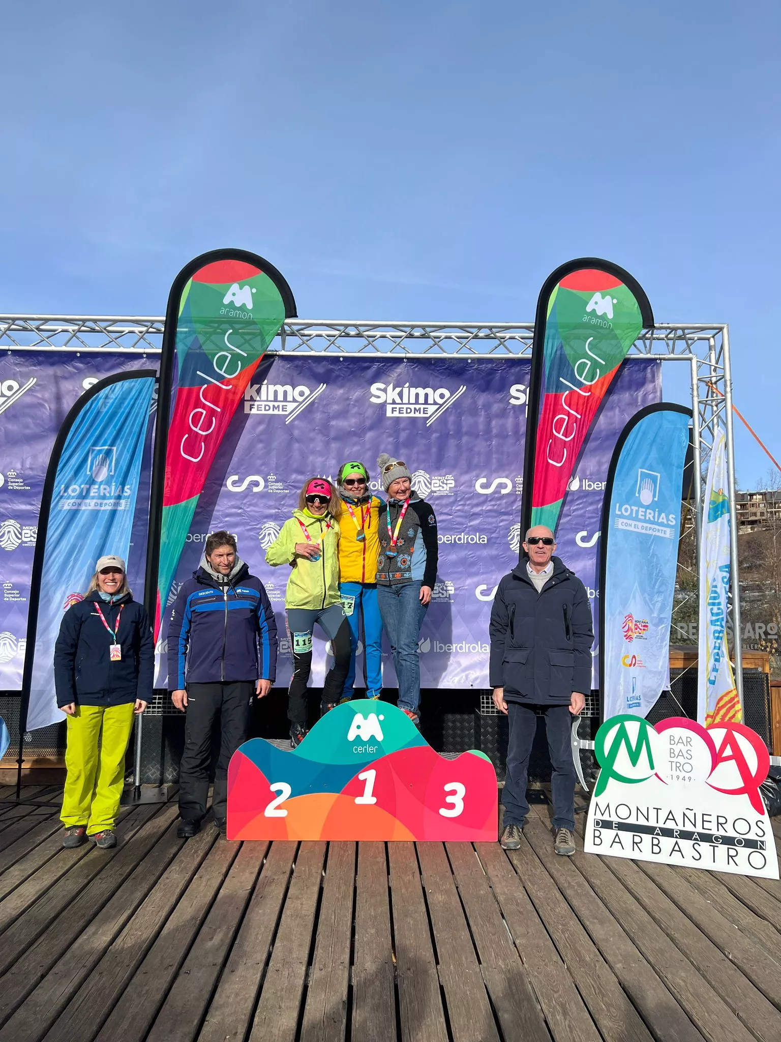 Imágenes de la Copa España Skimo Vertical Cerler 2026