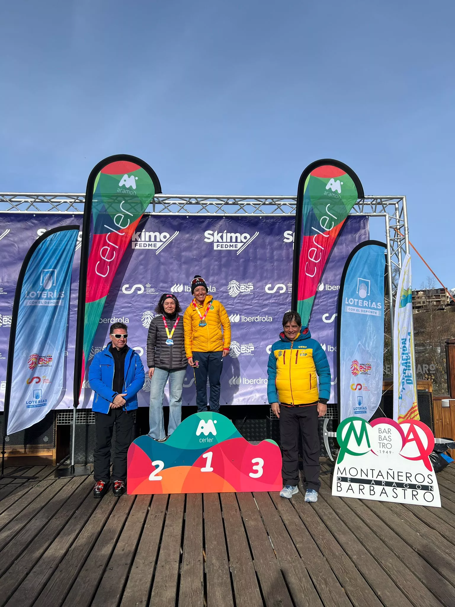 Imágenes de la Copa España Skimo Vertical Cerler 2026