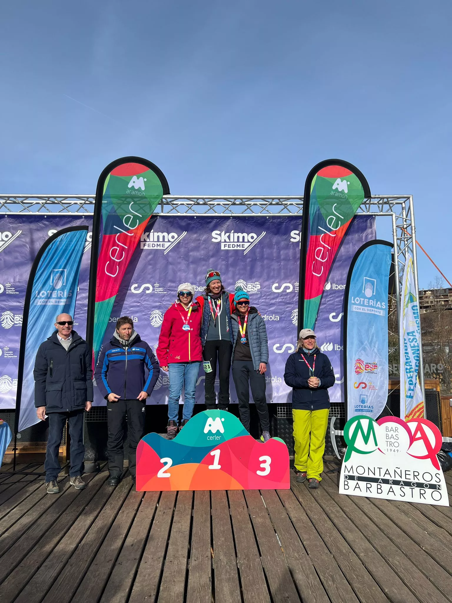 Imágenes de la Copa España Skimo Vertical Cerler 2026