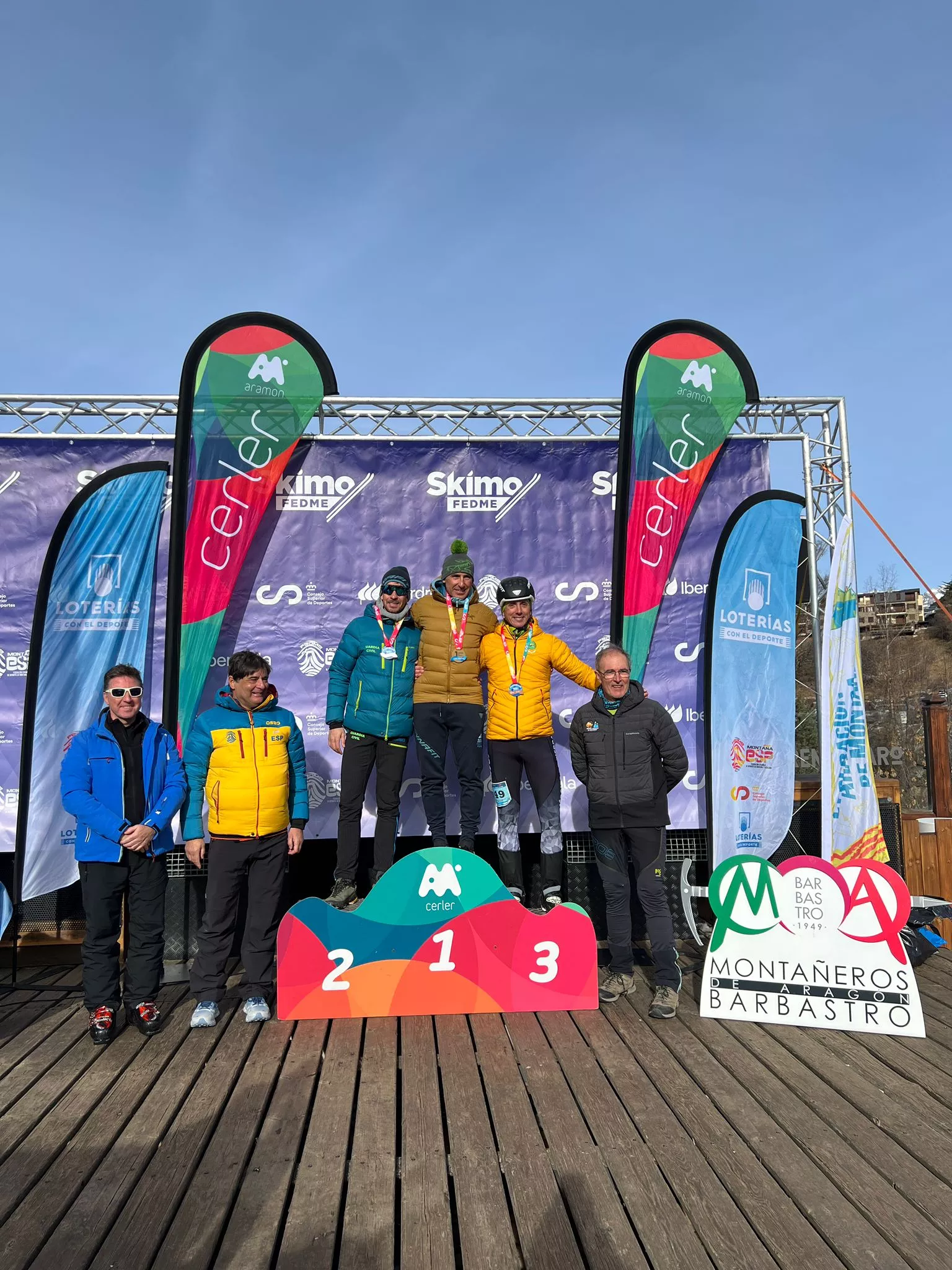 Imágenes de la Copa España Skimo Vertical Cerler 2026