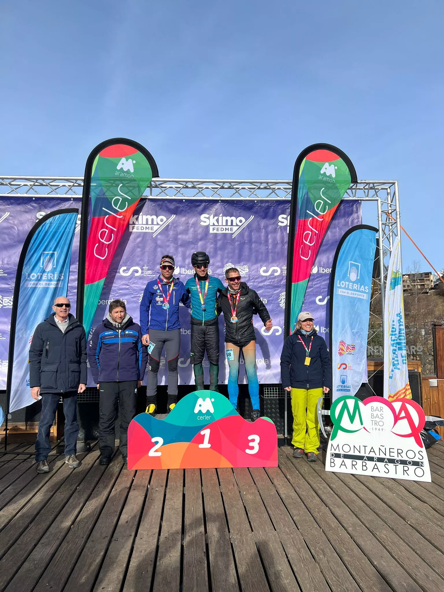 Imágenes de la Copa España Skimo Vertical Cerler 2026