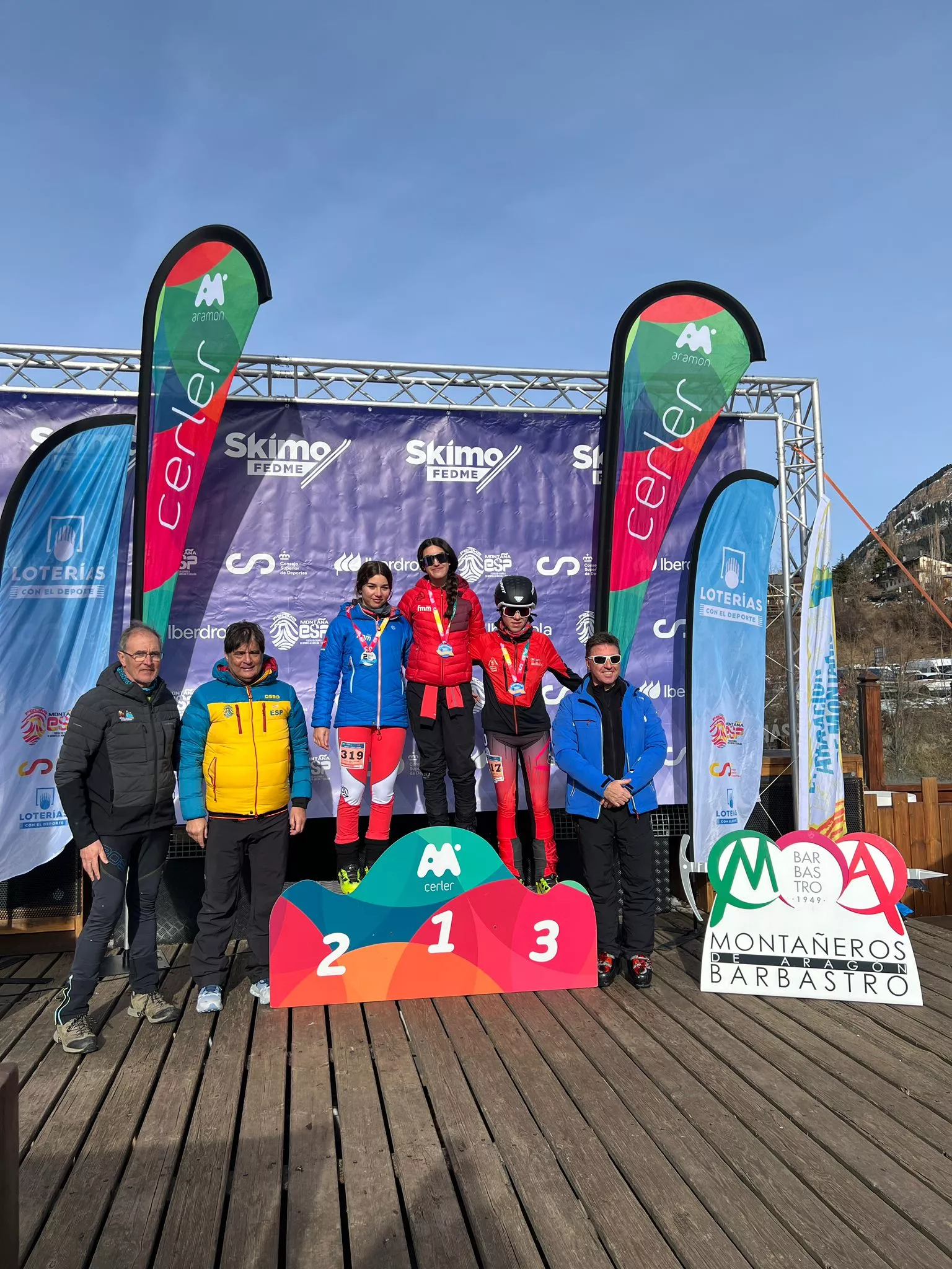 Imágenes de la Copa España Skimo Vertical Cerler 2026