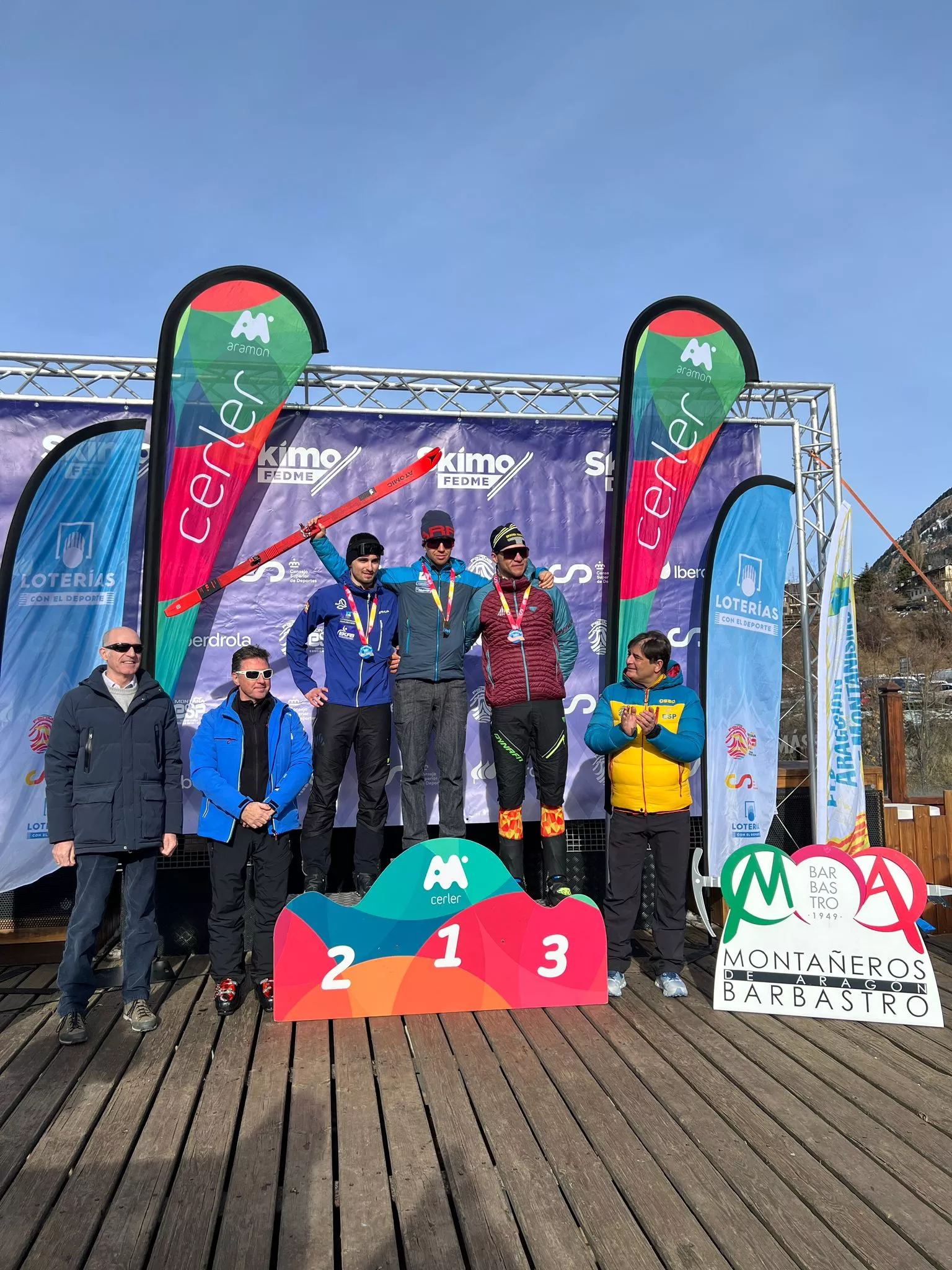 Imágenes de la Copa España Skimo Vertical Cerler 2026