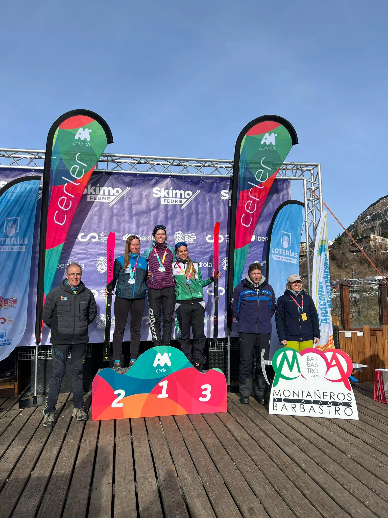 Imágenes de la Copa España Skimo Vertical Cerler 2026