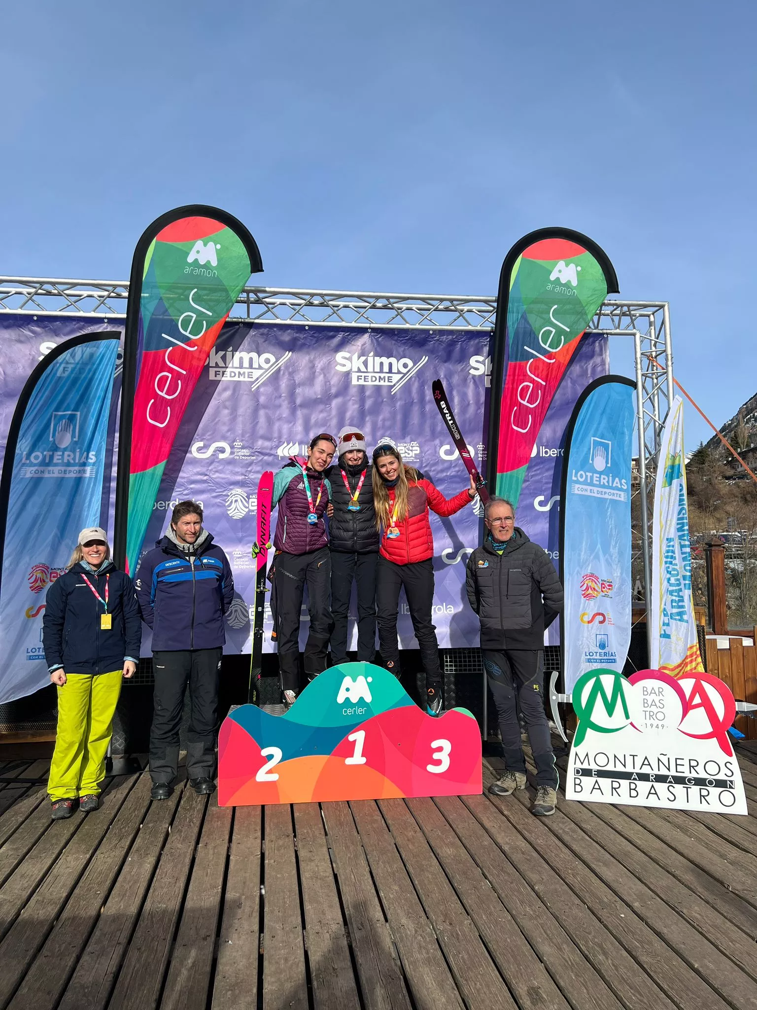 Imágenes de la Copa España Skimo Vertical Cerler 2026