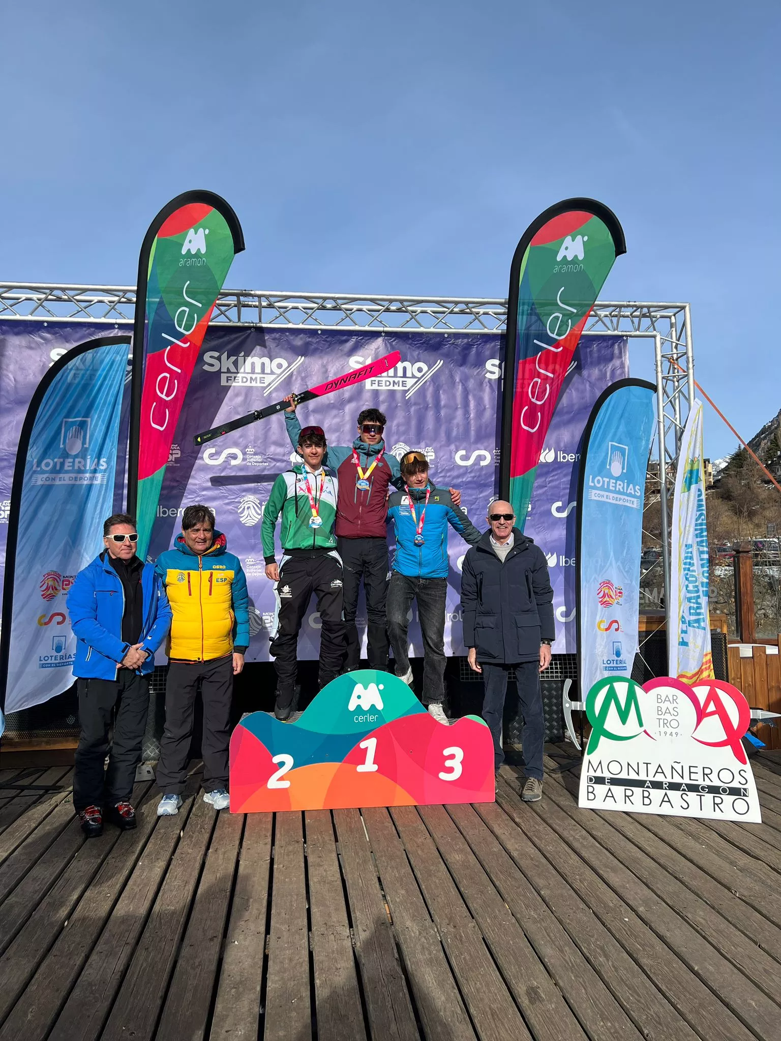 Imágenes de la Copa España Skimo Vertical Cerler 2026