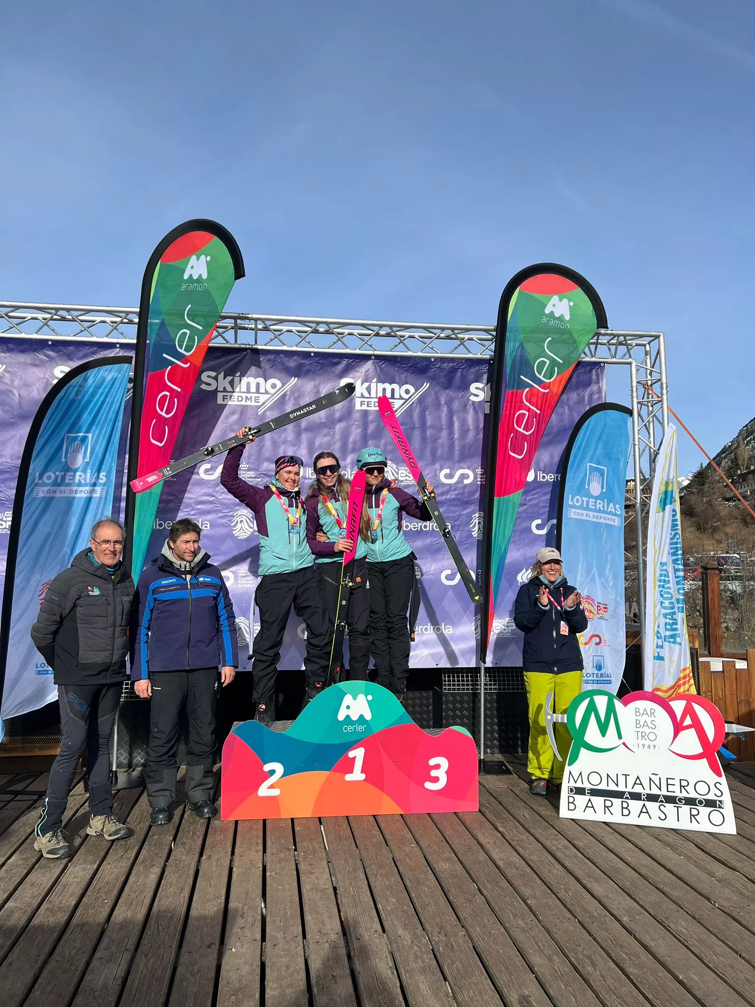 Imágenes de la Copa España Skimo Vertical Cerler 2026