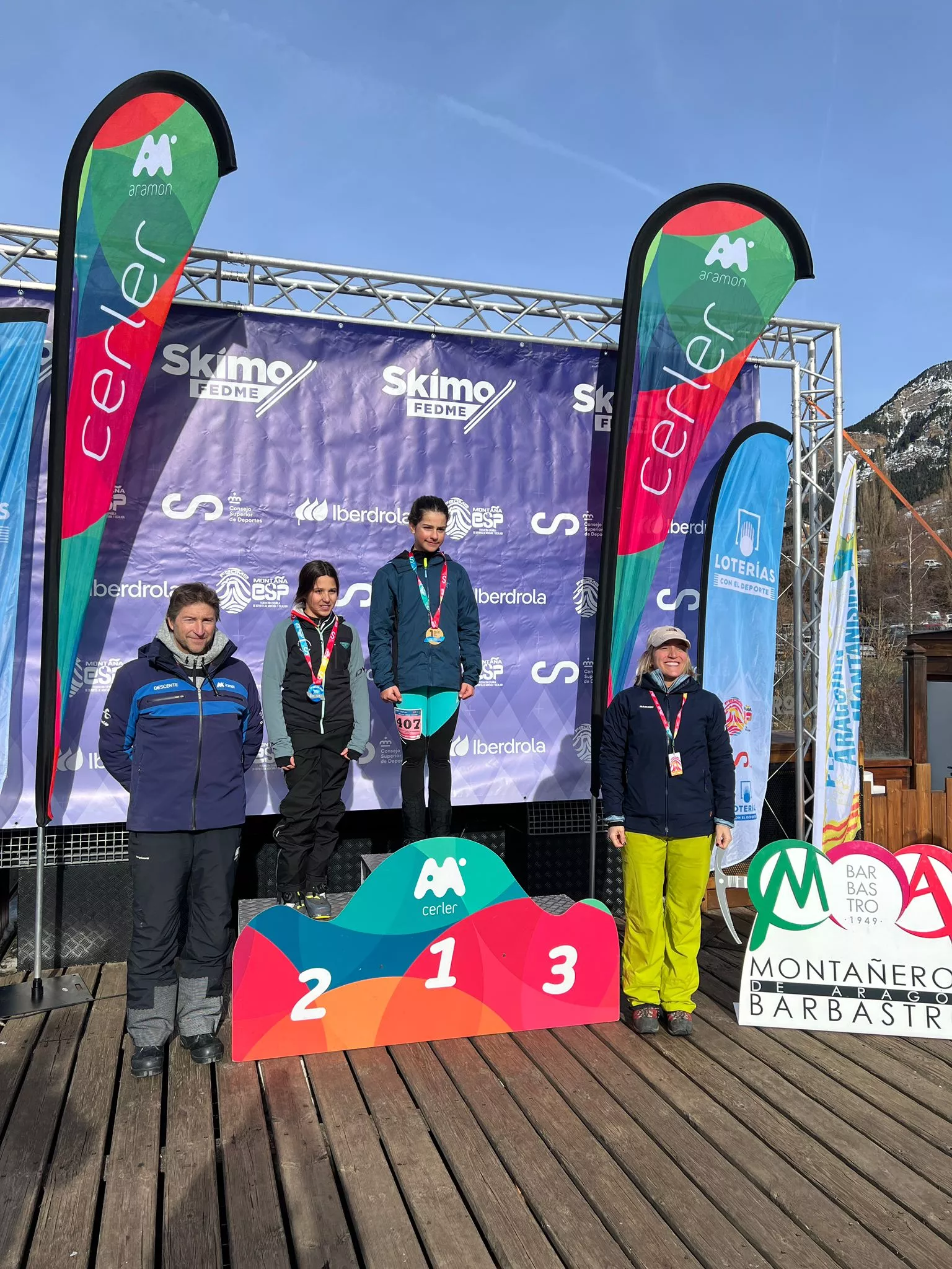 Imágenes de la Copa España Skimo Vertical Cerler 2026