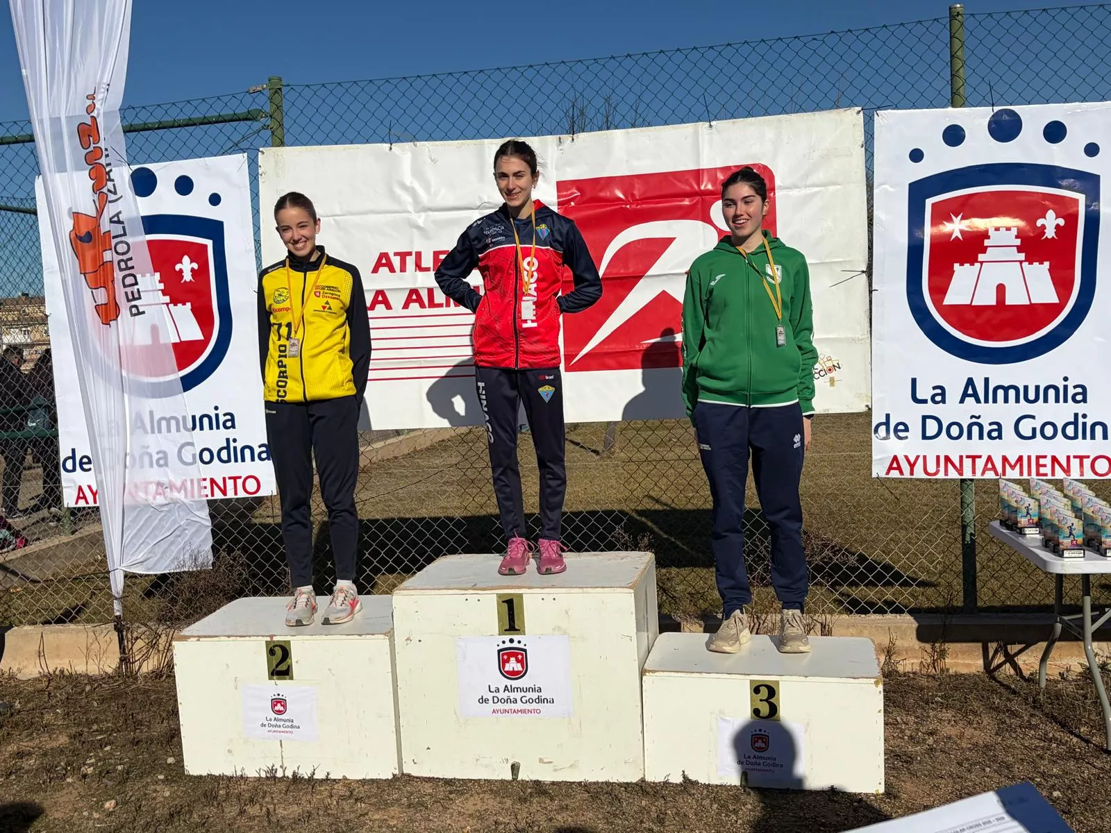 Podio Sub 18 femenino