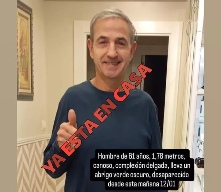 En casa el vecino de Huesca cuya desaparición había activado un operativo de búsqueda.