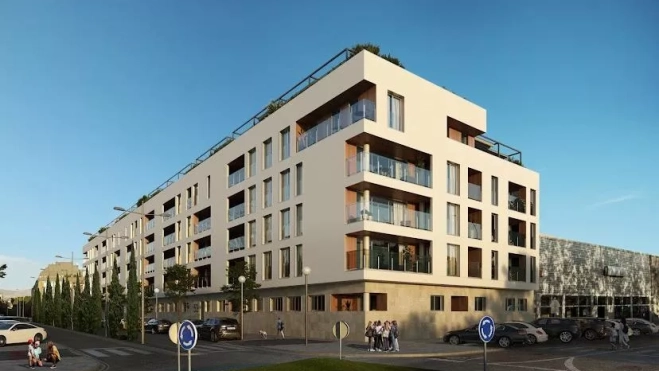 Edificio Terrazas de San Jorge en Huesca