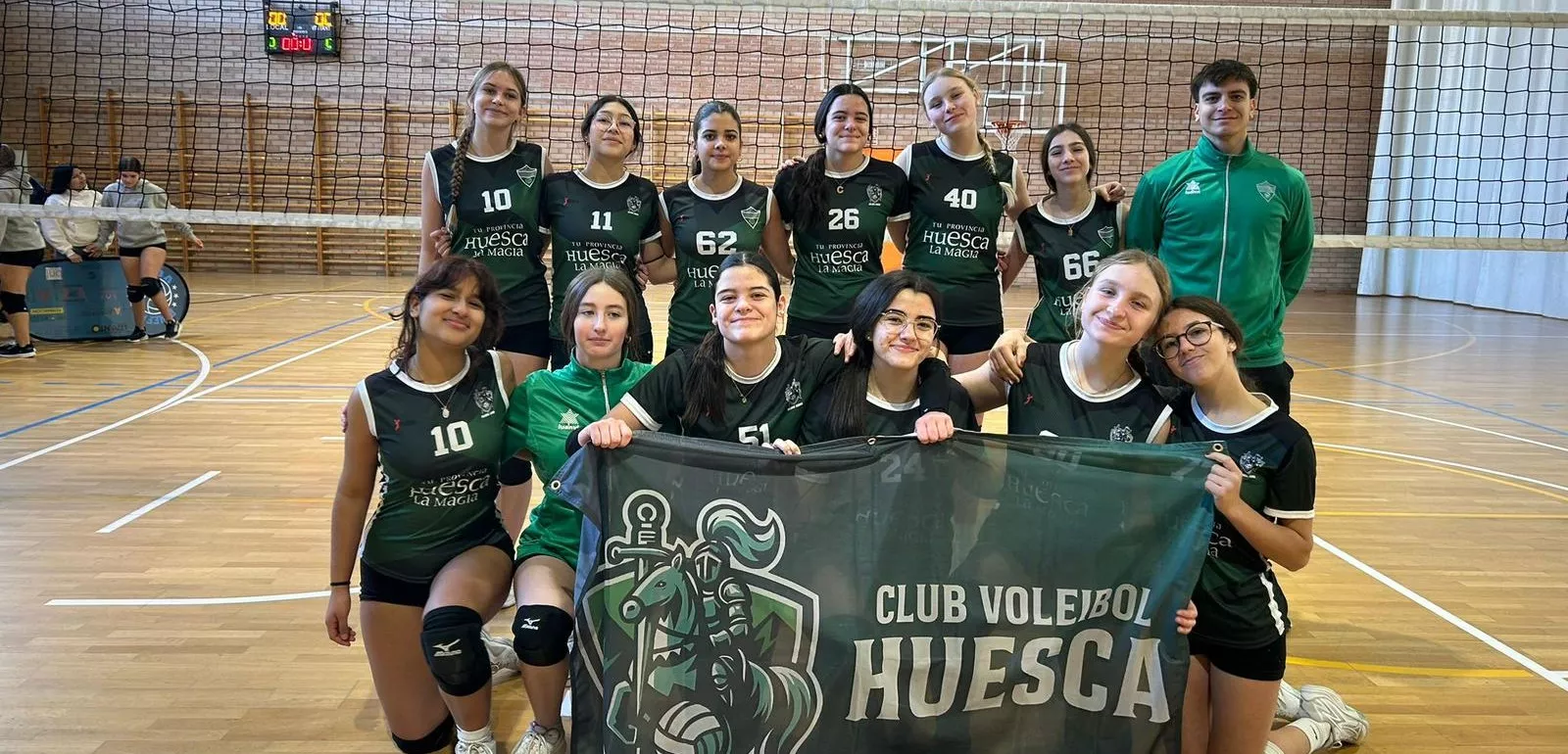 Cadete Verde Voleibol Huesca