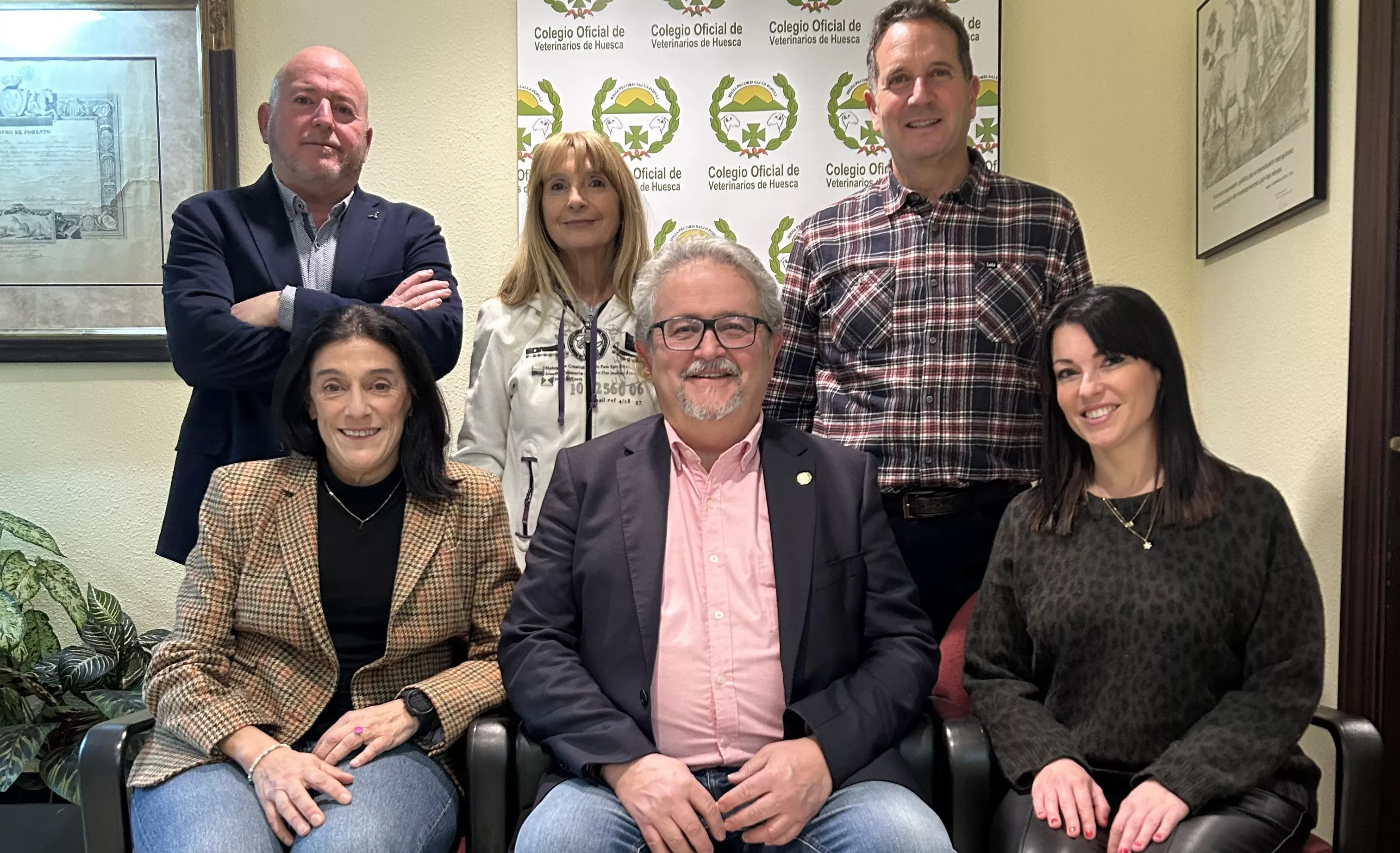 Nueva Junta Directiva del Colegio de Veterinarios