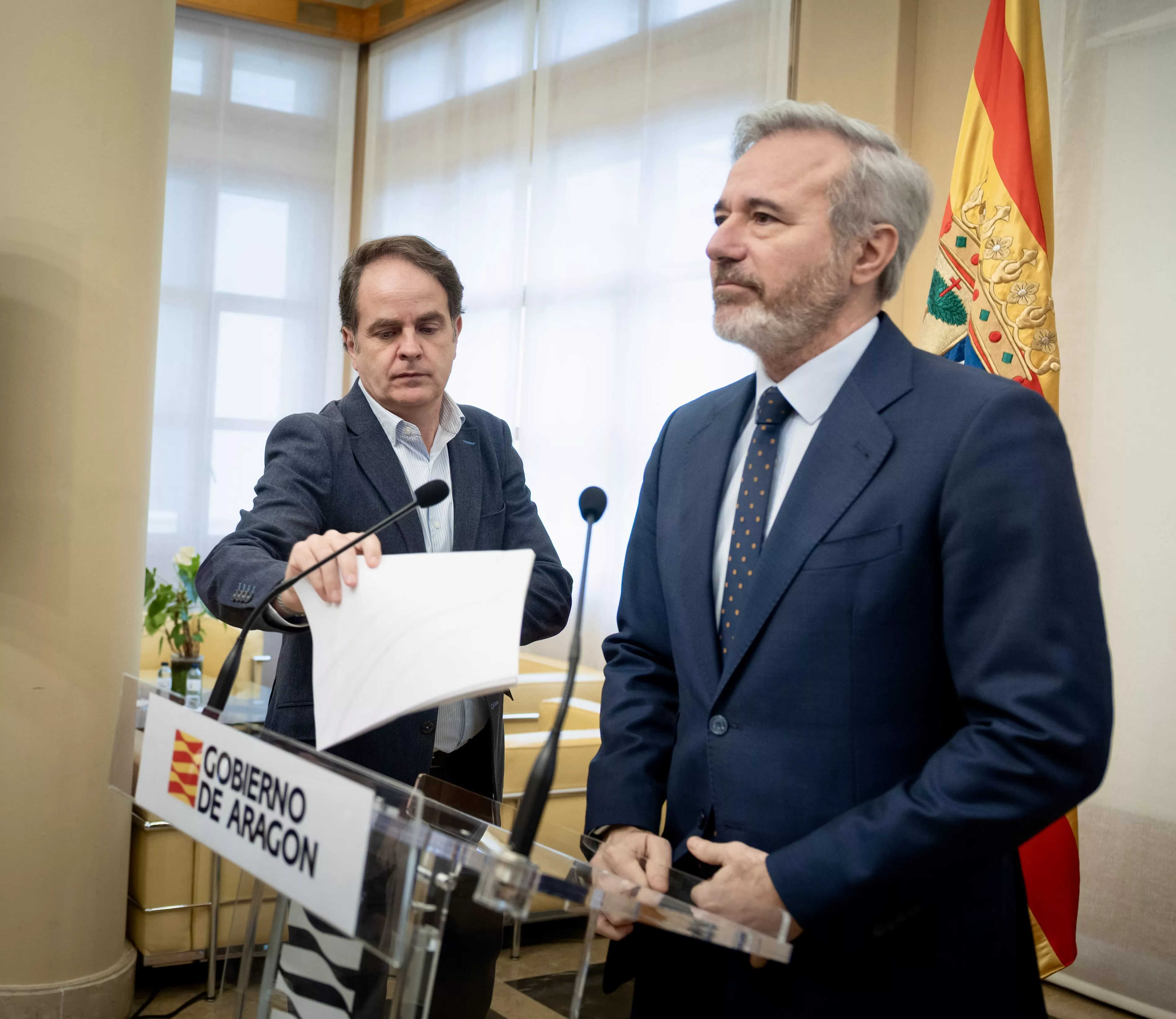 Roberto Bermúdez de Castro y Jorge Azcón