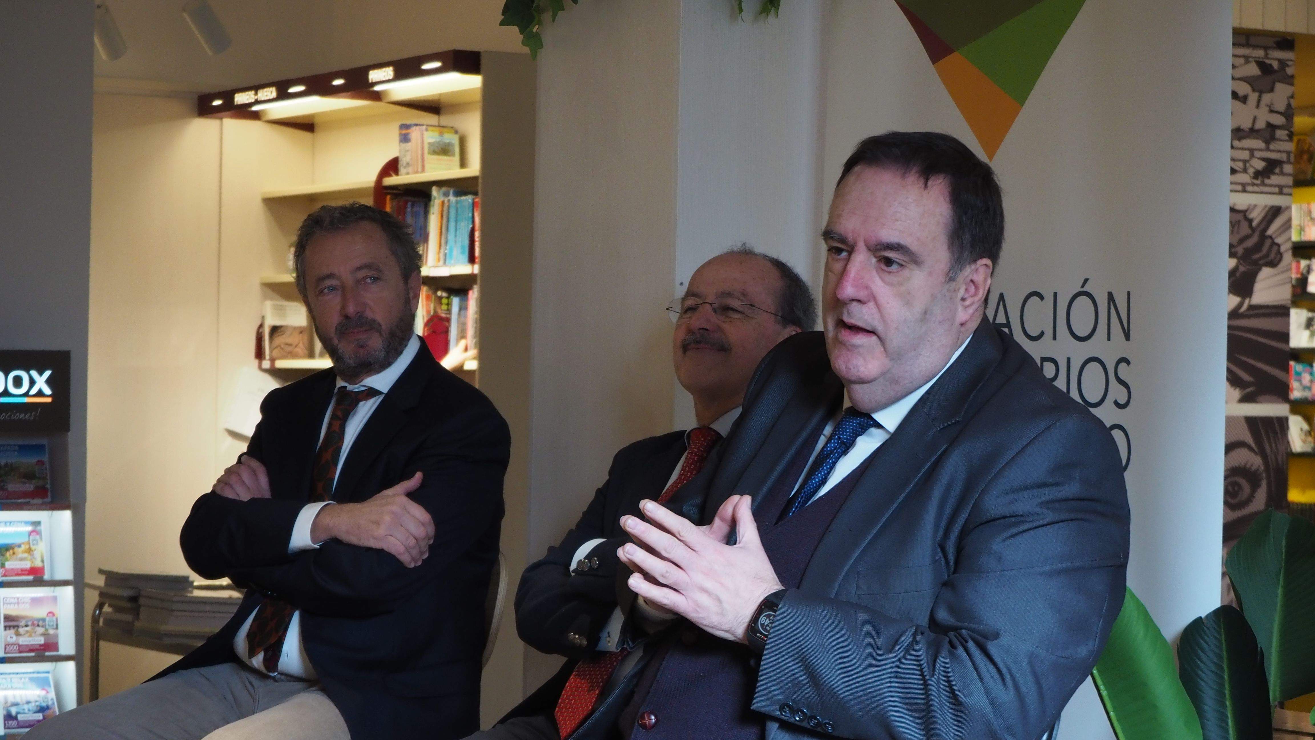 Nacho Bernad, José Antonio Pérez Asensi y Javier García Antón