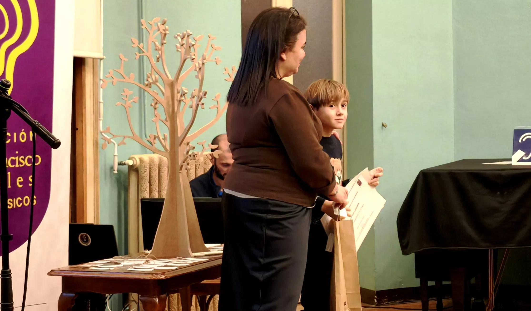 Premios del Concurso de Relatos y Postales. Foto María José Sampietro