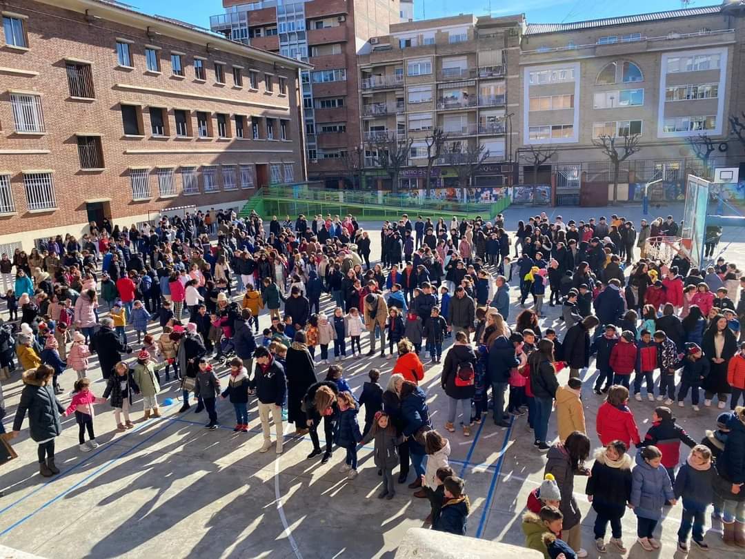 Celebración del Día de la Paz en San Viator