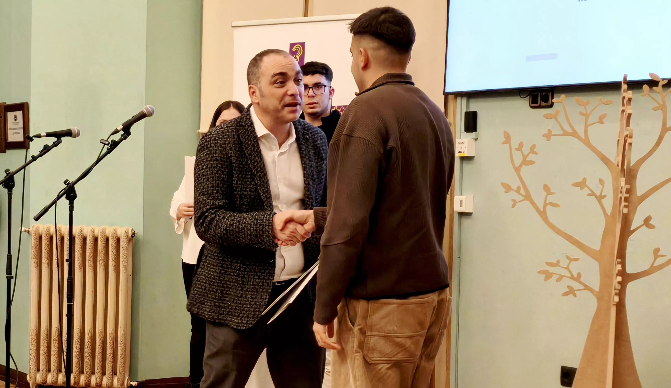 Premios del Concurso de Relatos y Postales. Foto María José Sampietro