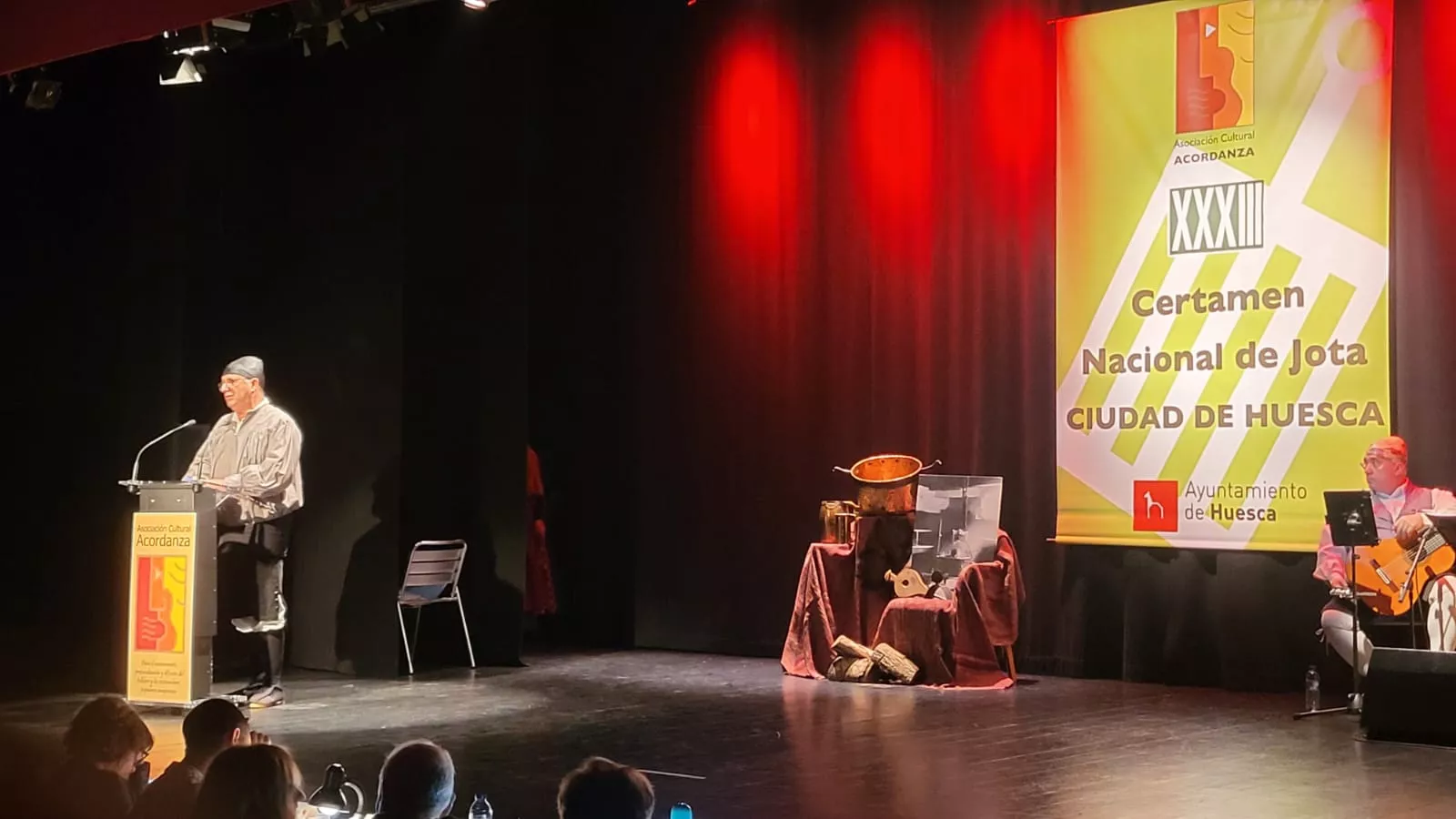 fase clasificatoria del Certamen Nacional de Jota Ciudad de Huesca el sábado