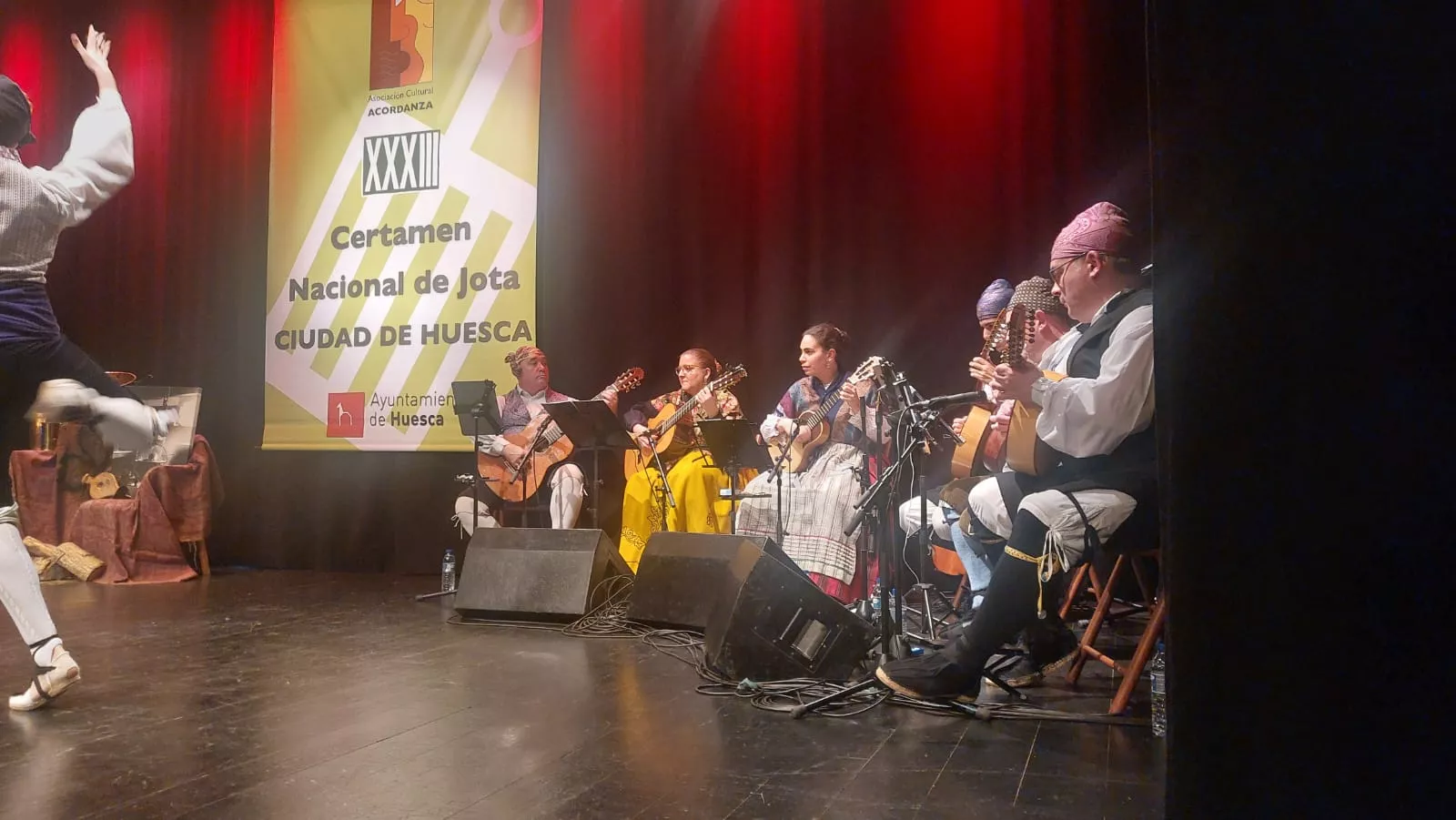 Fase clasificatoria del Certamen Nacional de Jota Ciudad de Huesca el sábado