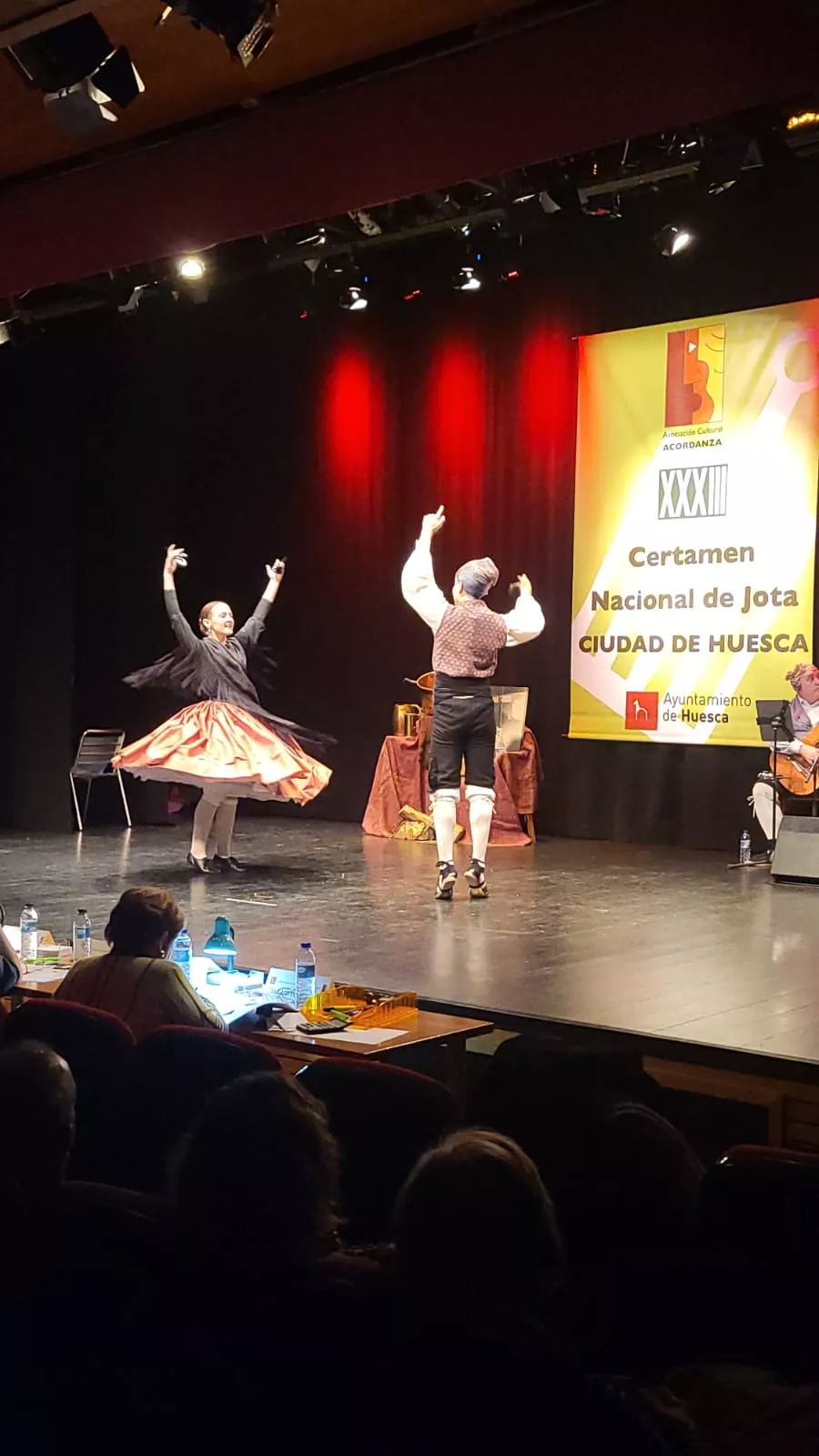 Fase clasificatoria del Certamen Nacional de Jota Ciudad de Huesca el sábado