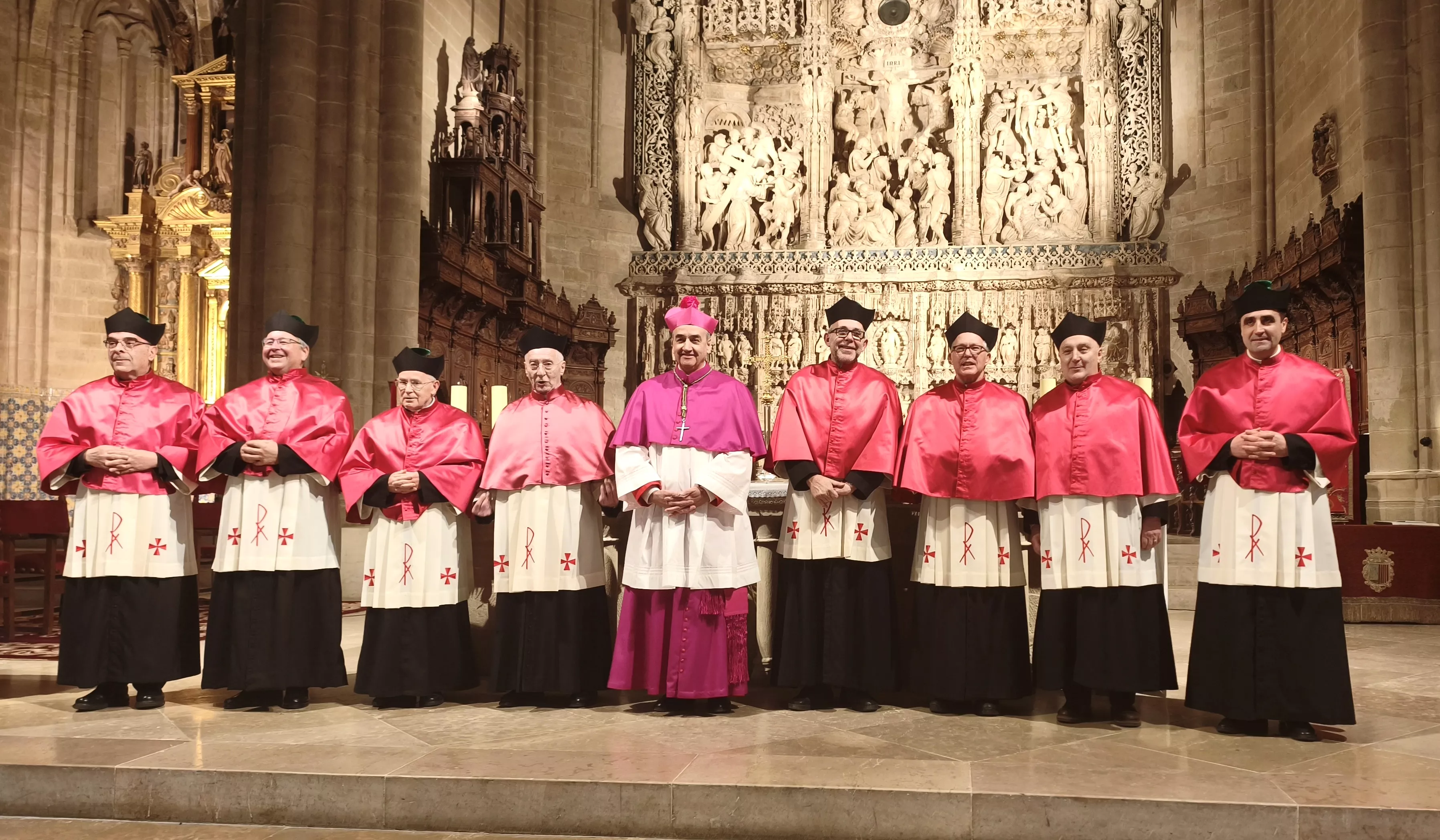 Acto de posesión e instalación de los nuevos Canónigos de la Santa Iglesia Catedral de Huesca. Foto María José Sampietro