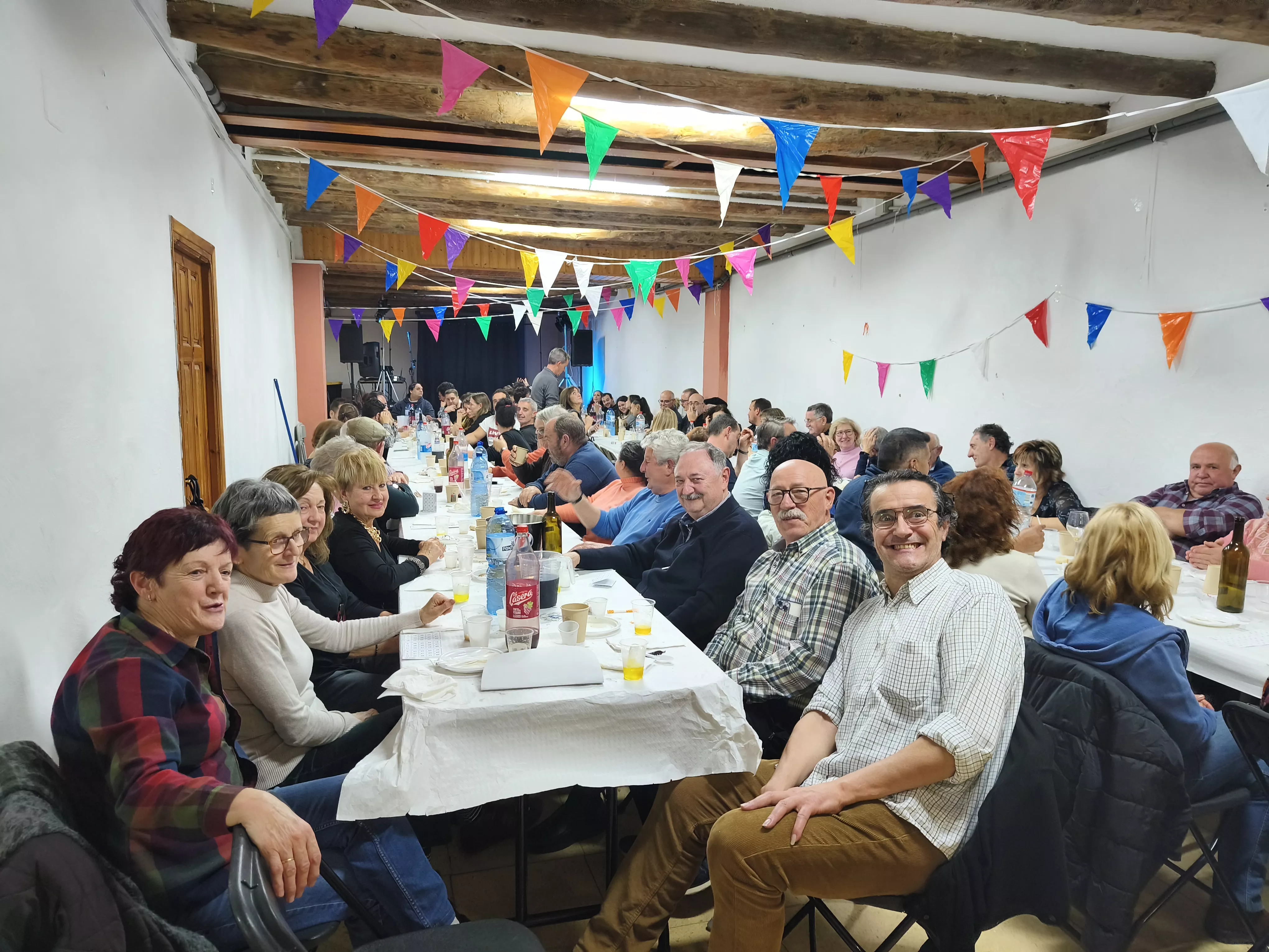 Primer día de las fiestas de invierno en Biscarrués