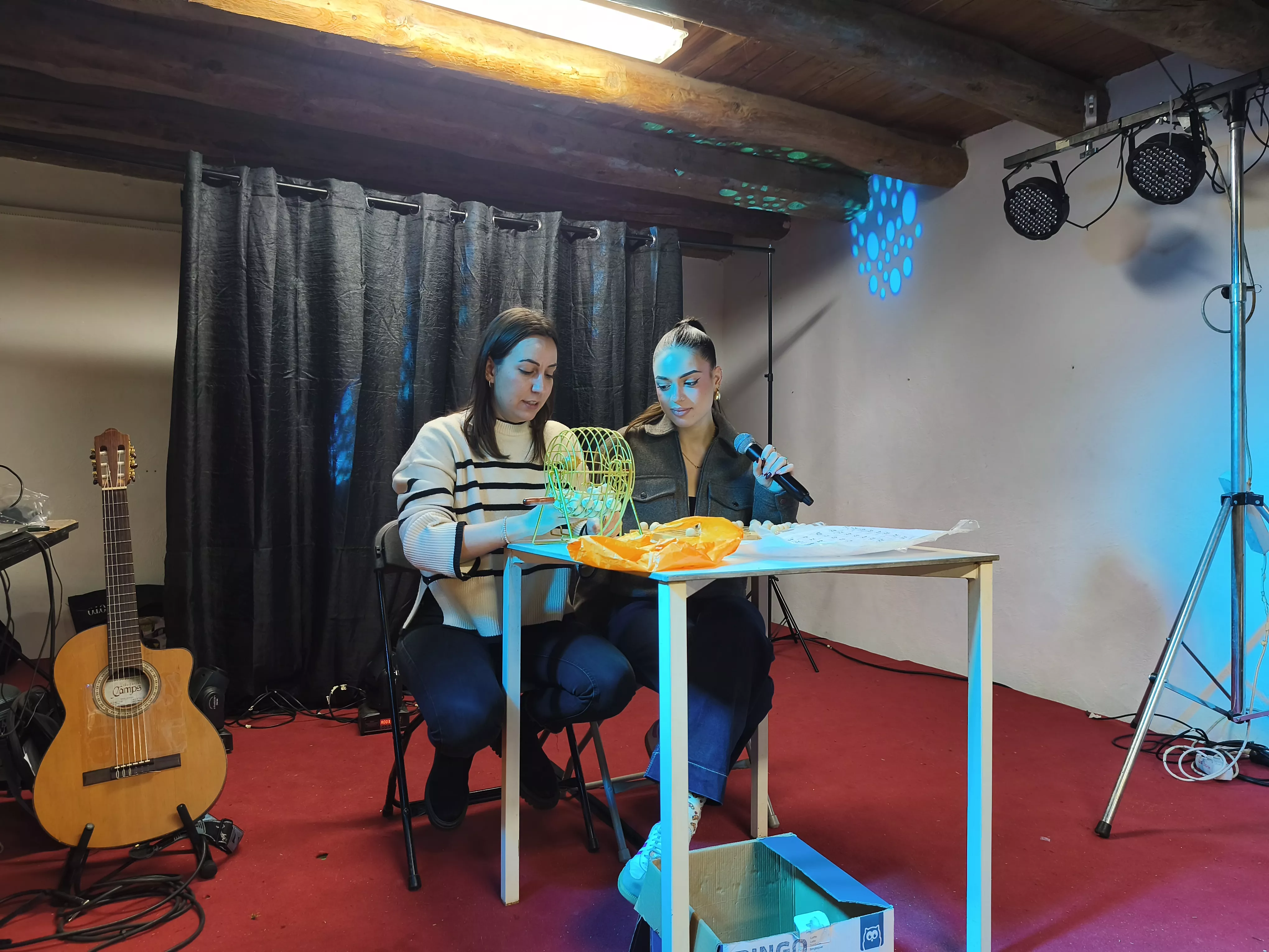 Primer día de las fiestas de invierno en Biscarrués