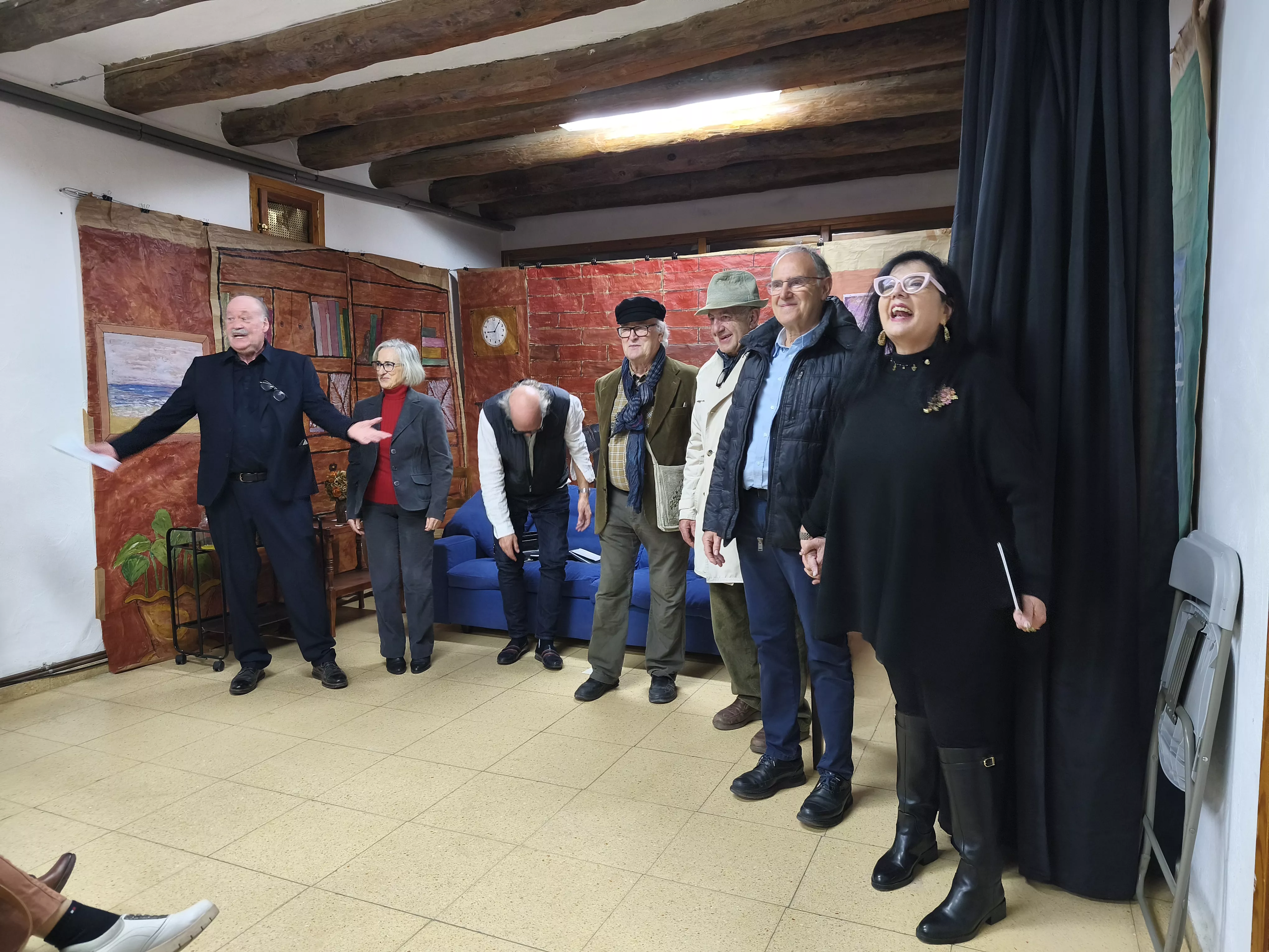 Primer día de las fiestas de invierno en Biscarrués