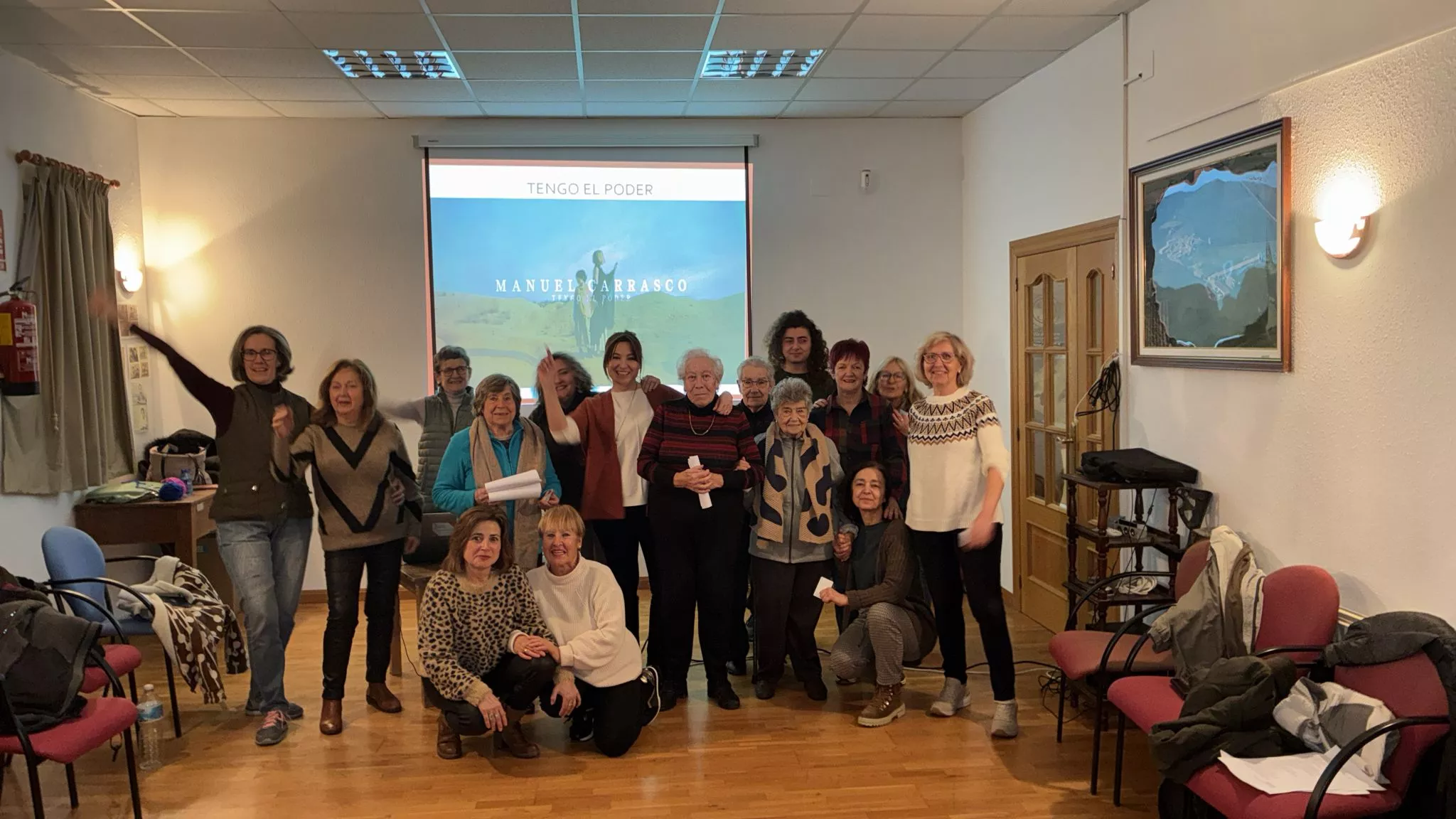 Primer día de las fiestas de invierno en Biscarrués