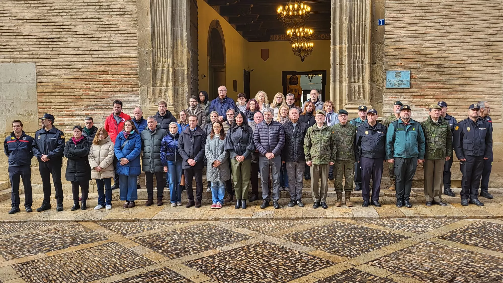 Minuto de silencio en el Ayuntamiento