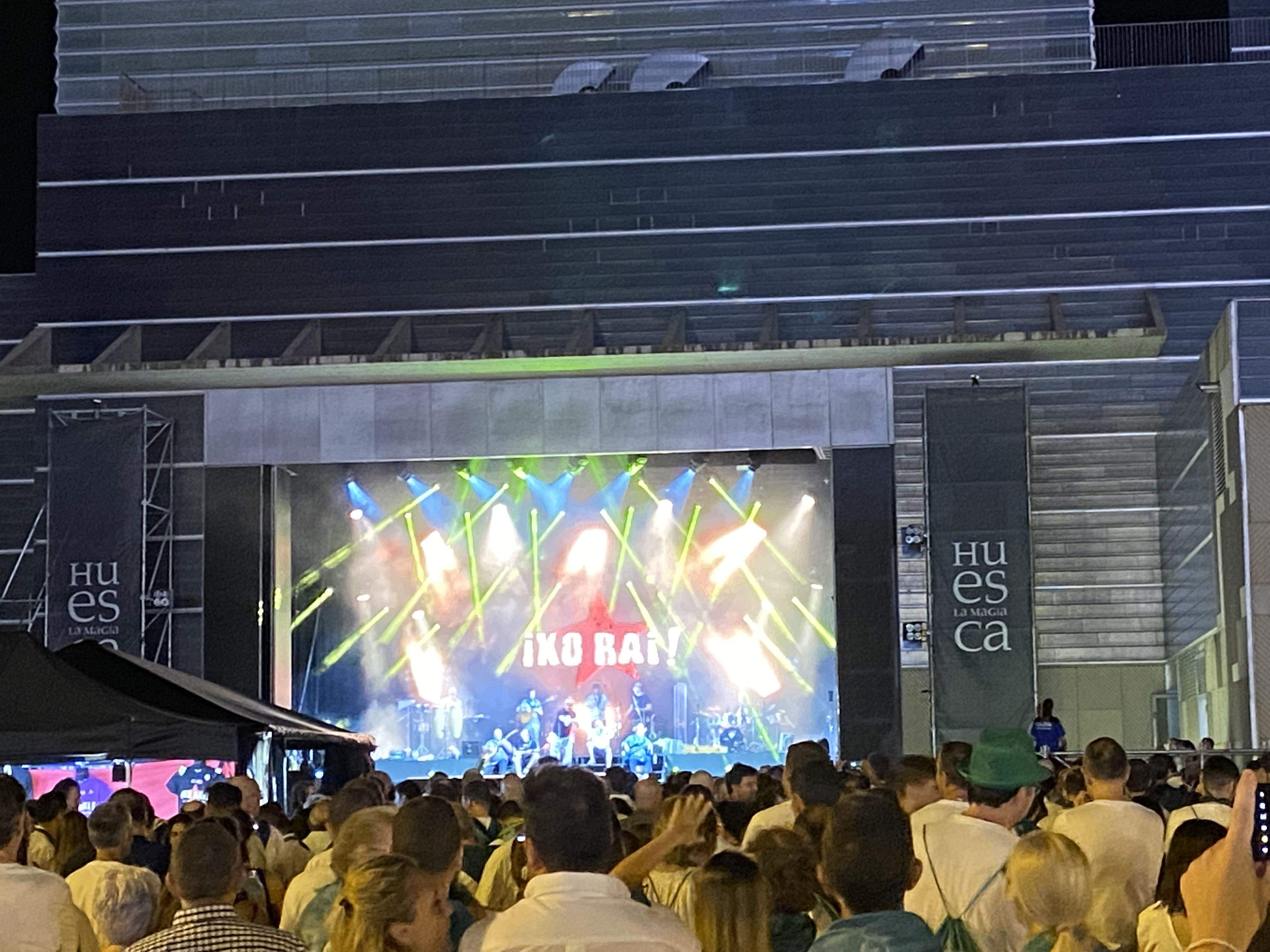Concierto de Ixo Rai en Huesca