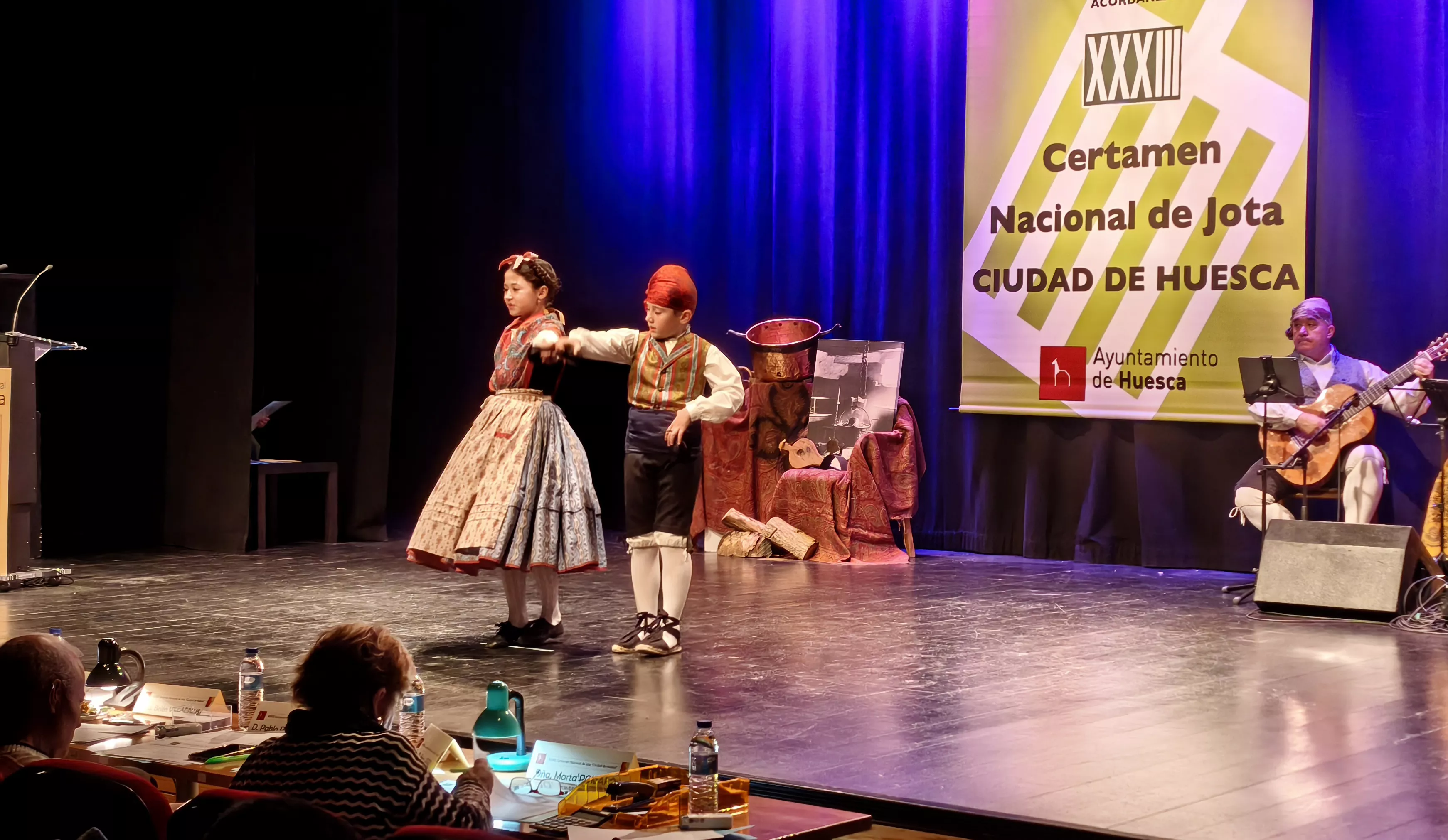  Fase clasificatoria Certamen Nacional de Jota Ciudad de Huesca. Foto María José Sampietro