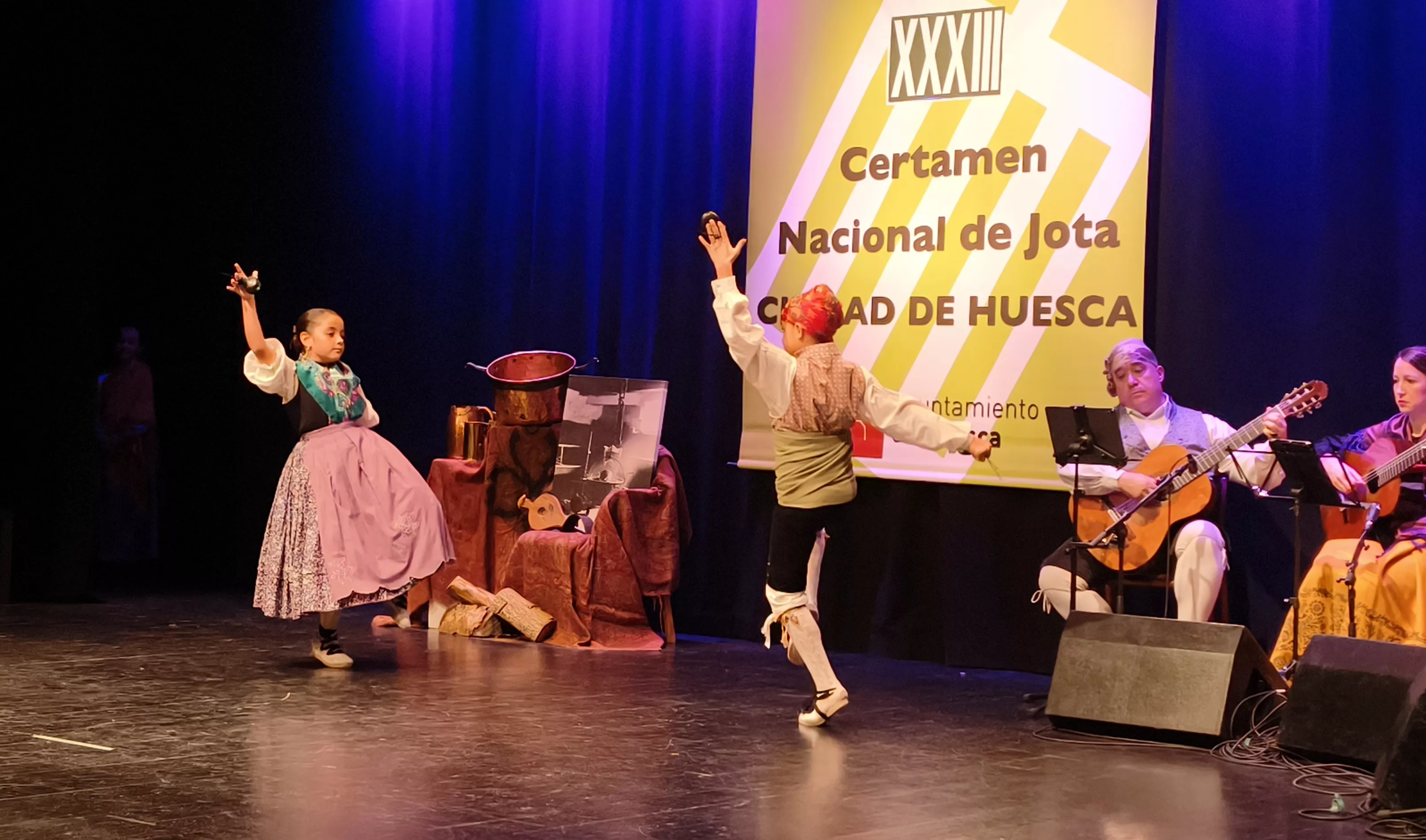  Fase clasificatoria Certamen Nacional de Jota Ciudad de Huesca. Foto María José Sampietro