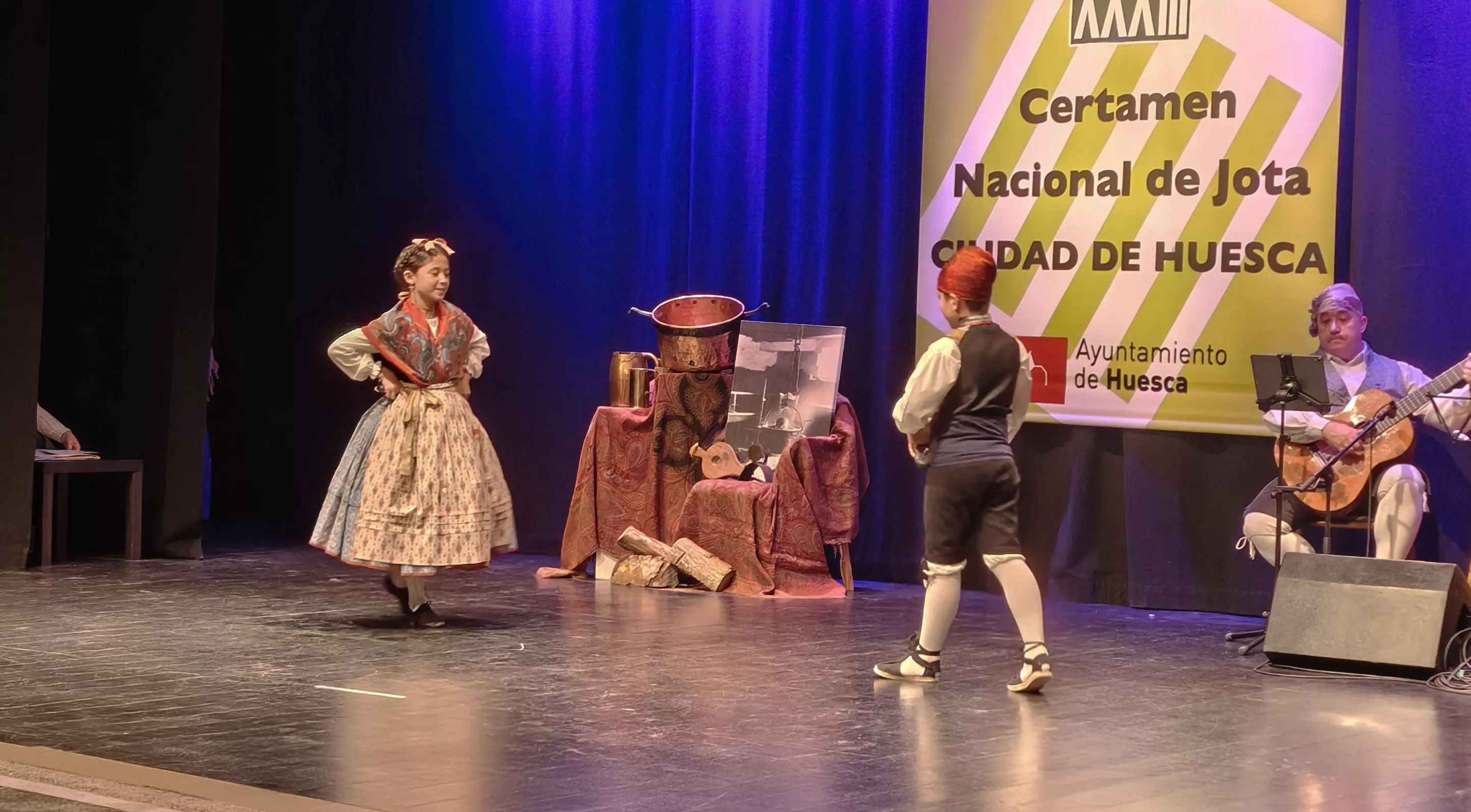  Fase clasificatoria Certamen Nacional de Jota Ciudad de Huesca. Foto María José Sampietro
