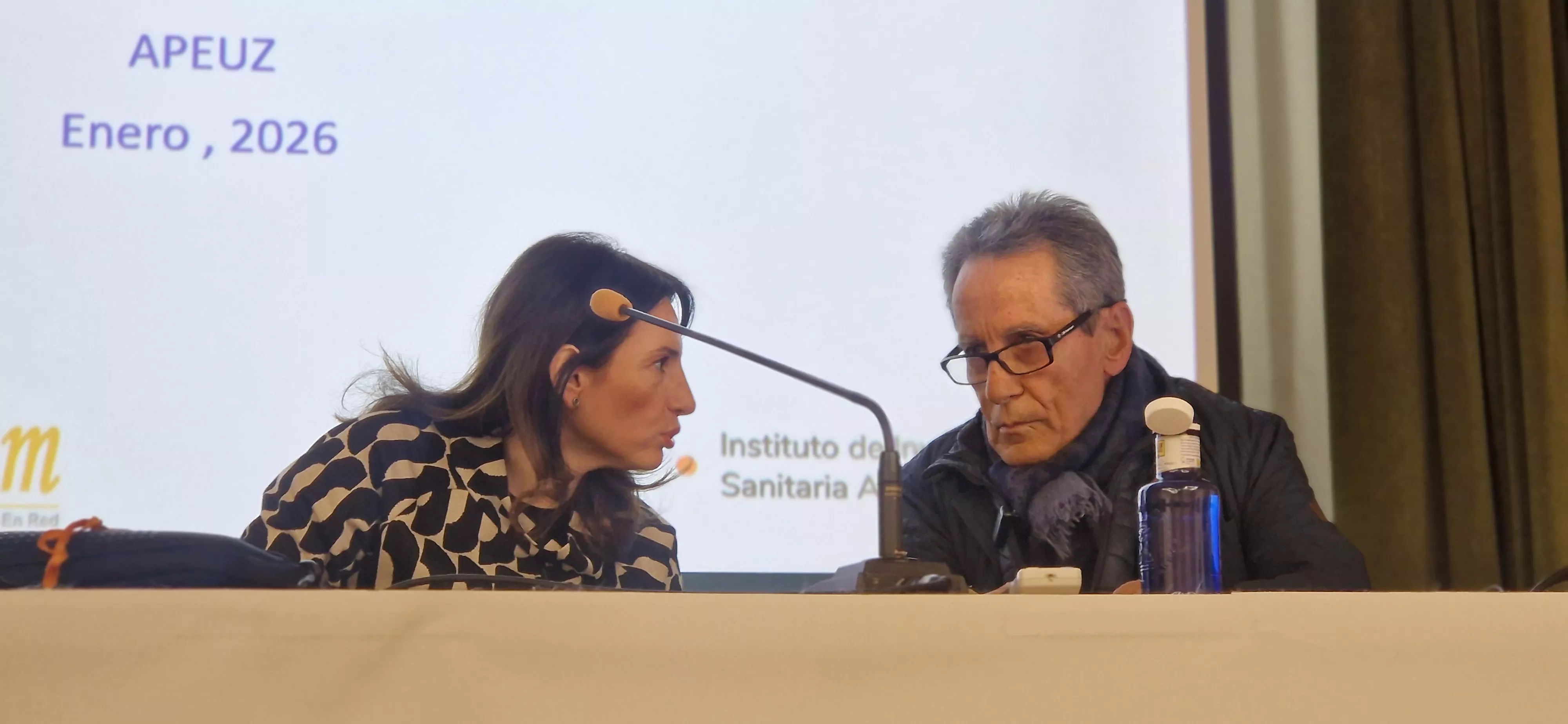 María Nogués y Antonio Lobo. Foto Myriam Martínez